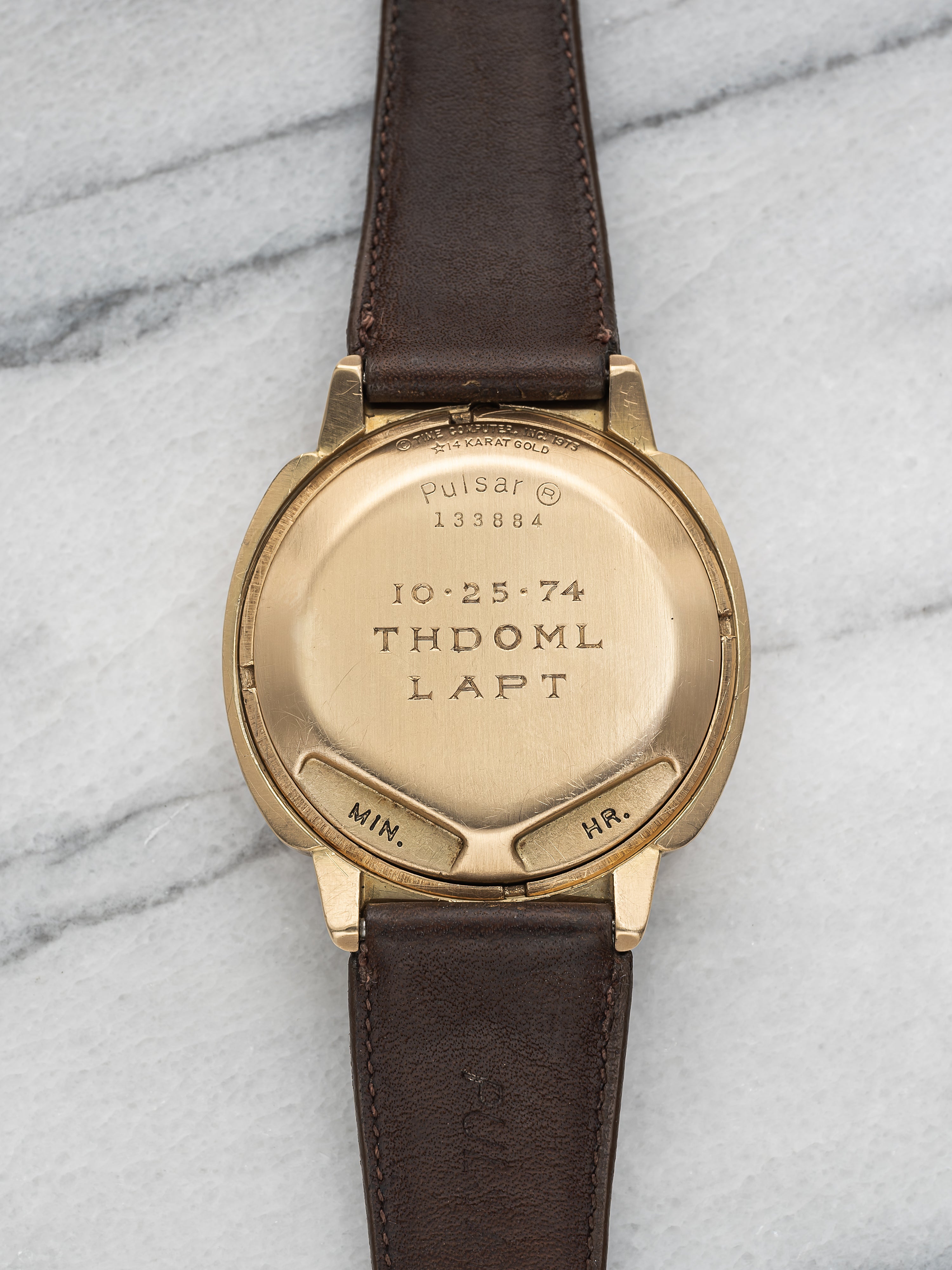 ☆TIFFANY&CO ティファニー　（ハミルトン　パルサー Pulsar P3 Tiffany & Co x Pulsar P3 - 14K Yellow Gold