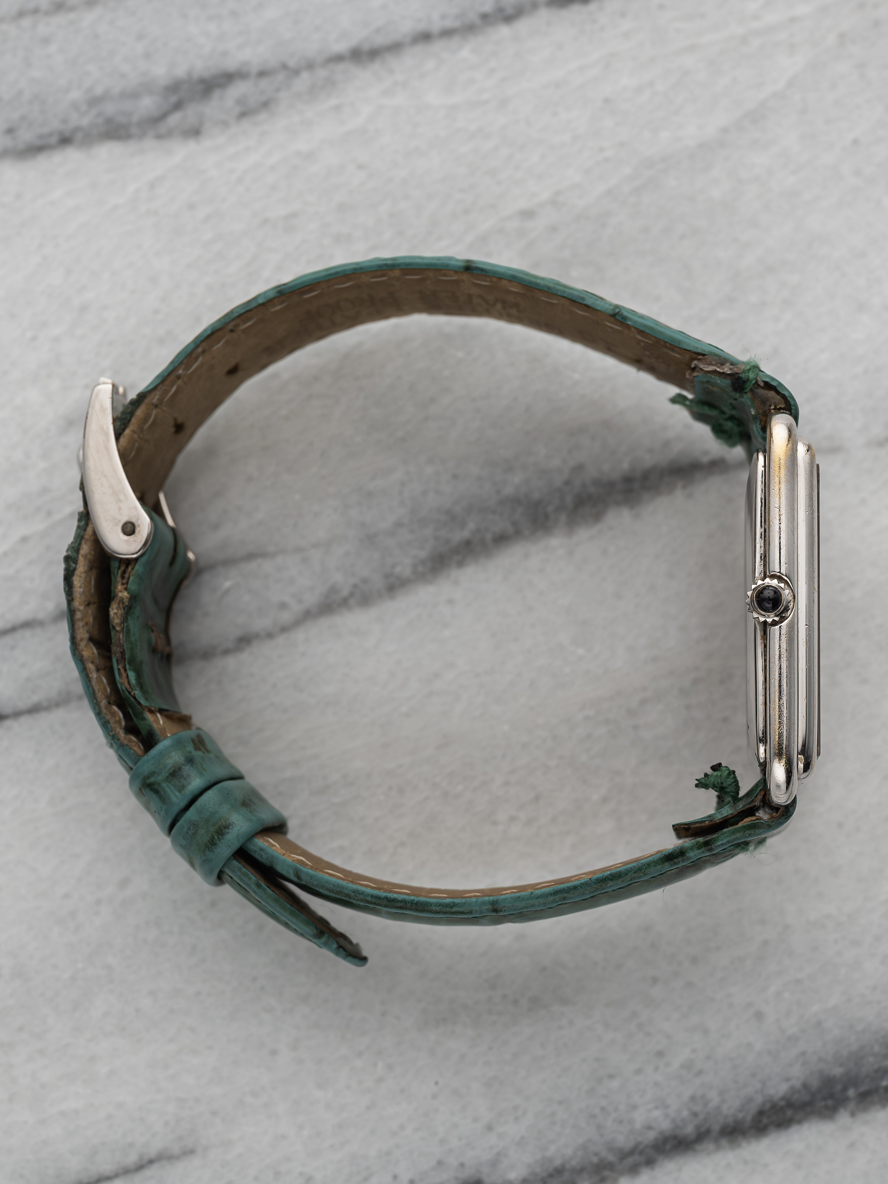 Corum Tank - Peacock Feather Dial