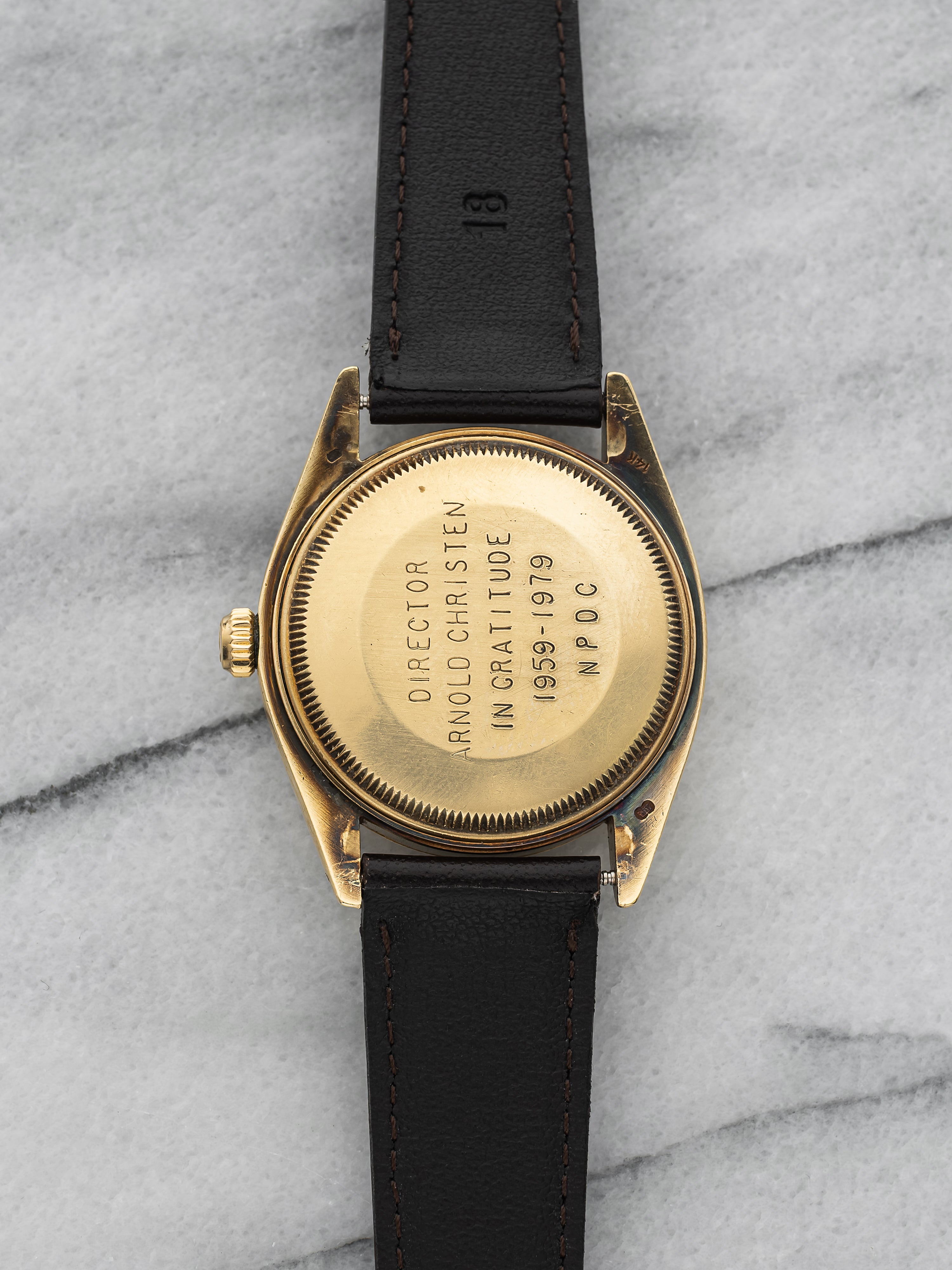 1978 Rolex Oyster Perpetual Date 1503 - Gold Case Champagne Dial