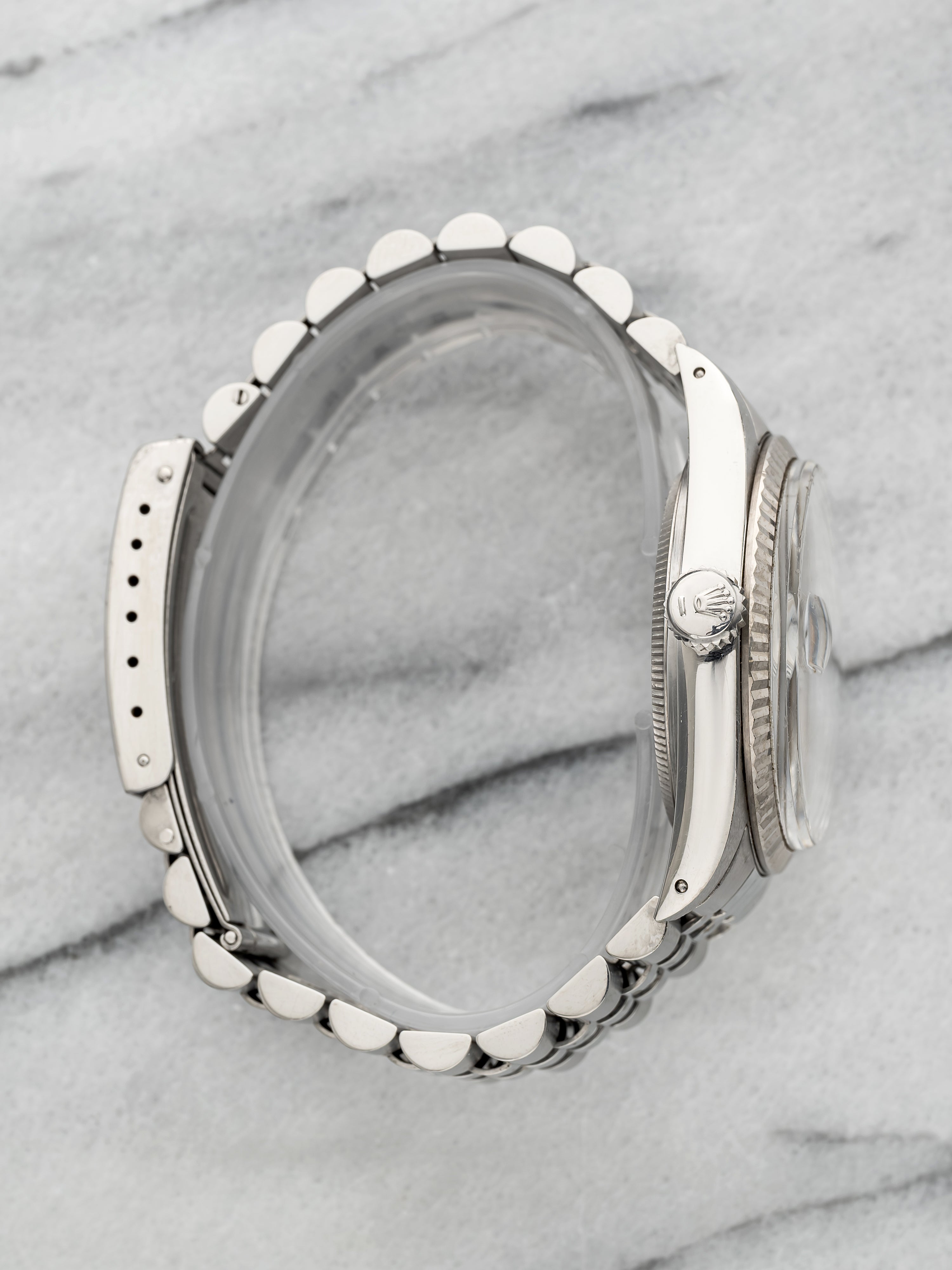 1984 Rolex Datejust 16014 - Jubilee Silver Sunburst Dial