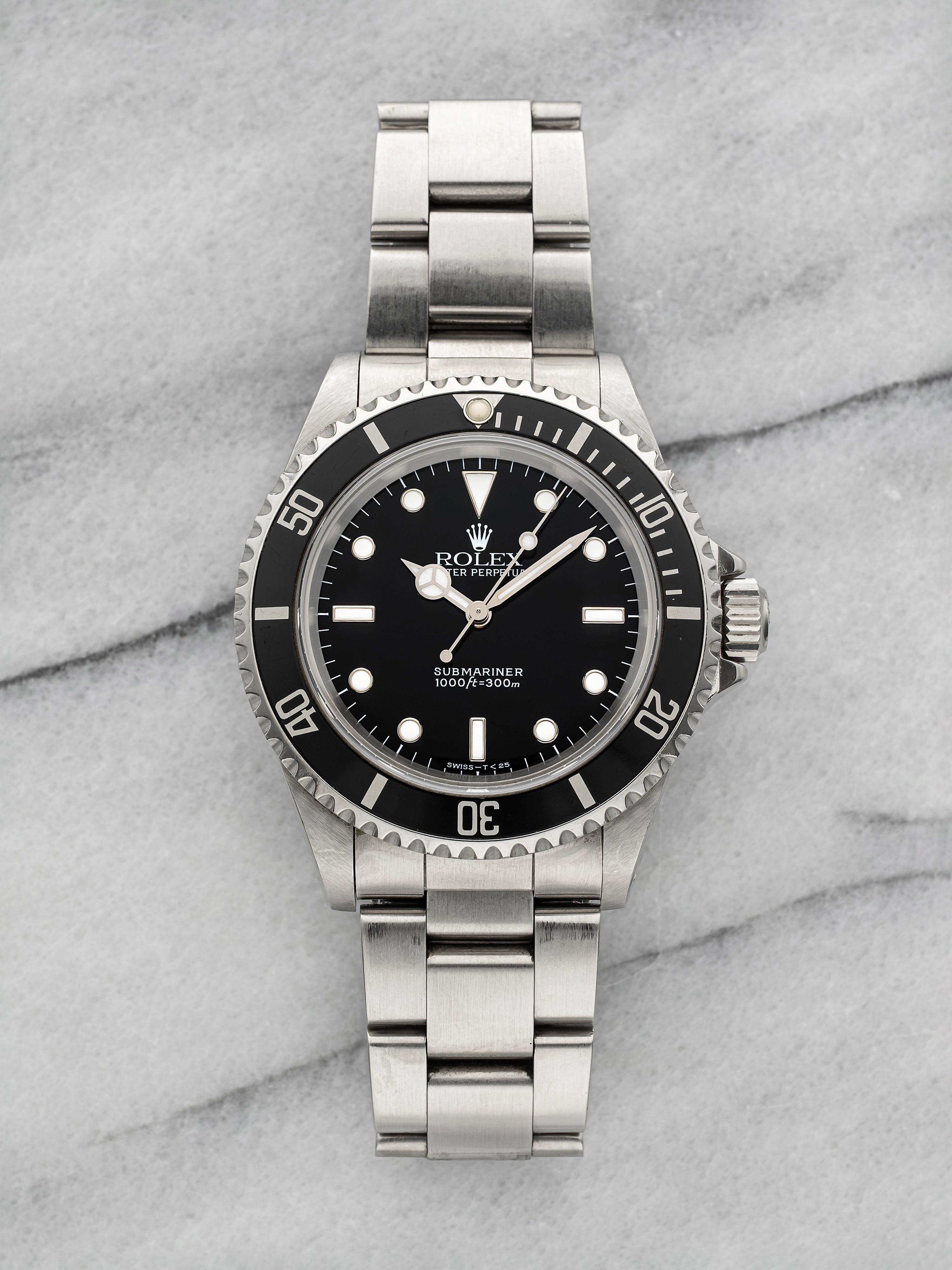 ルーゼニス 1997 Rolex Submariner 14060 – Stainless Steel Black 