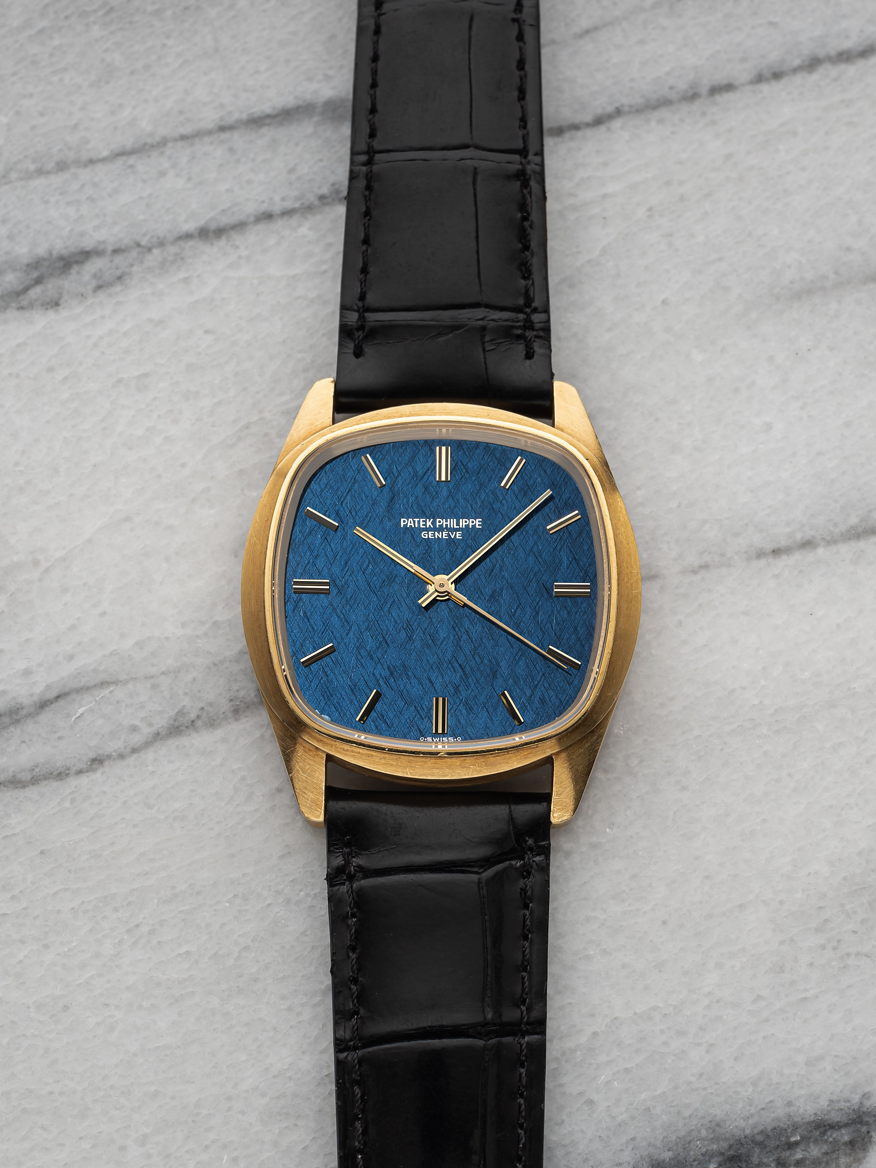 Patek Philippe 3585 -Blue Linen Dial