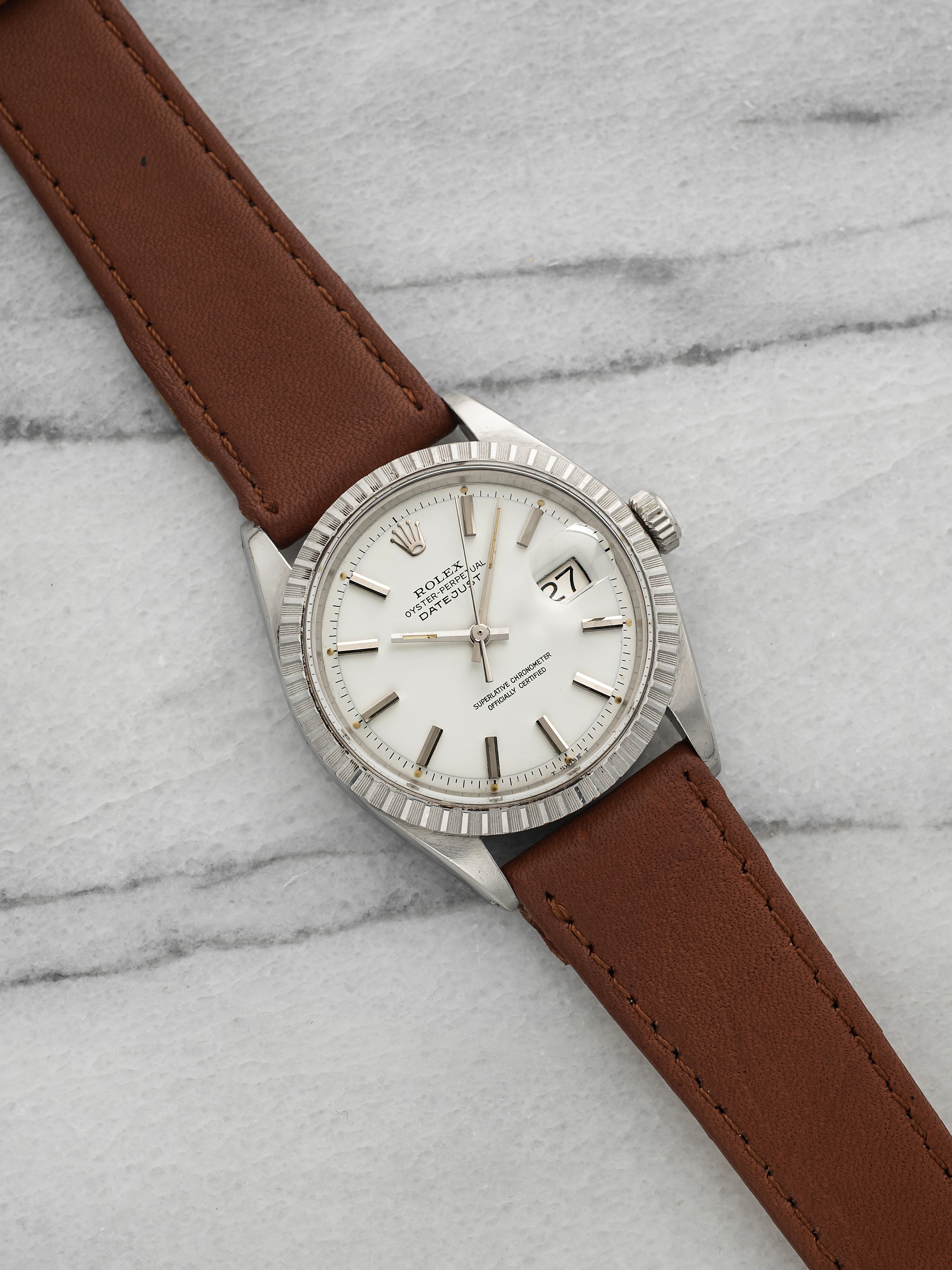 Rolex Datejust 1603 - Stainless Steel White Dial