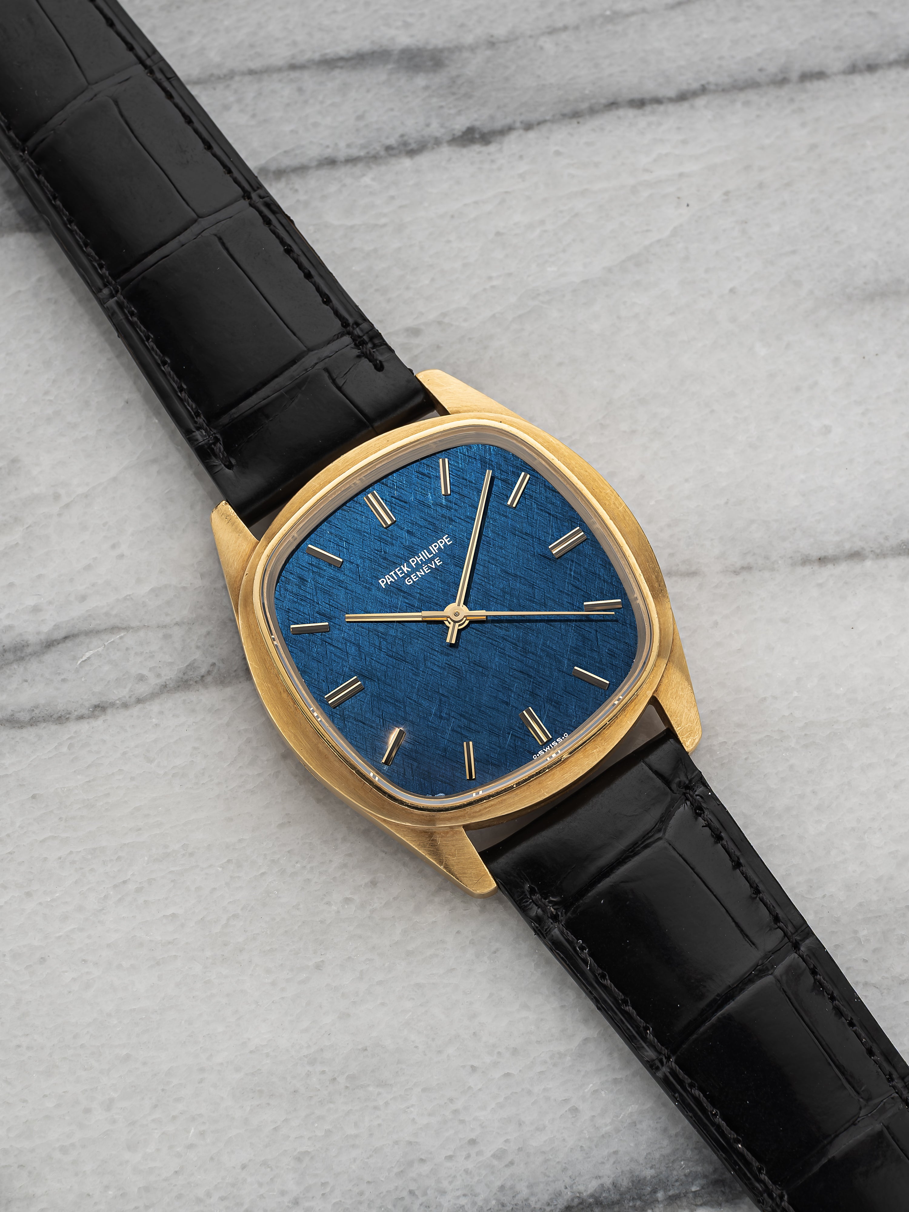 Patek Philippe 3585 -Blue Linen Dial