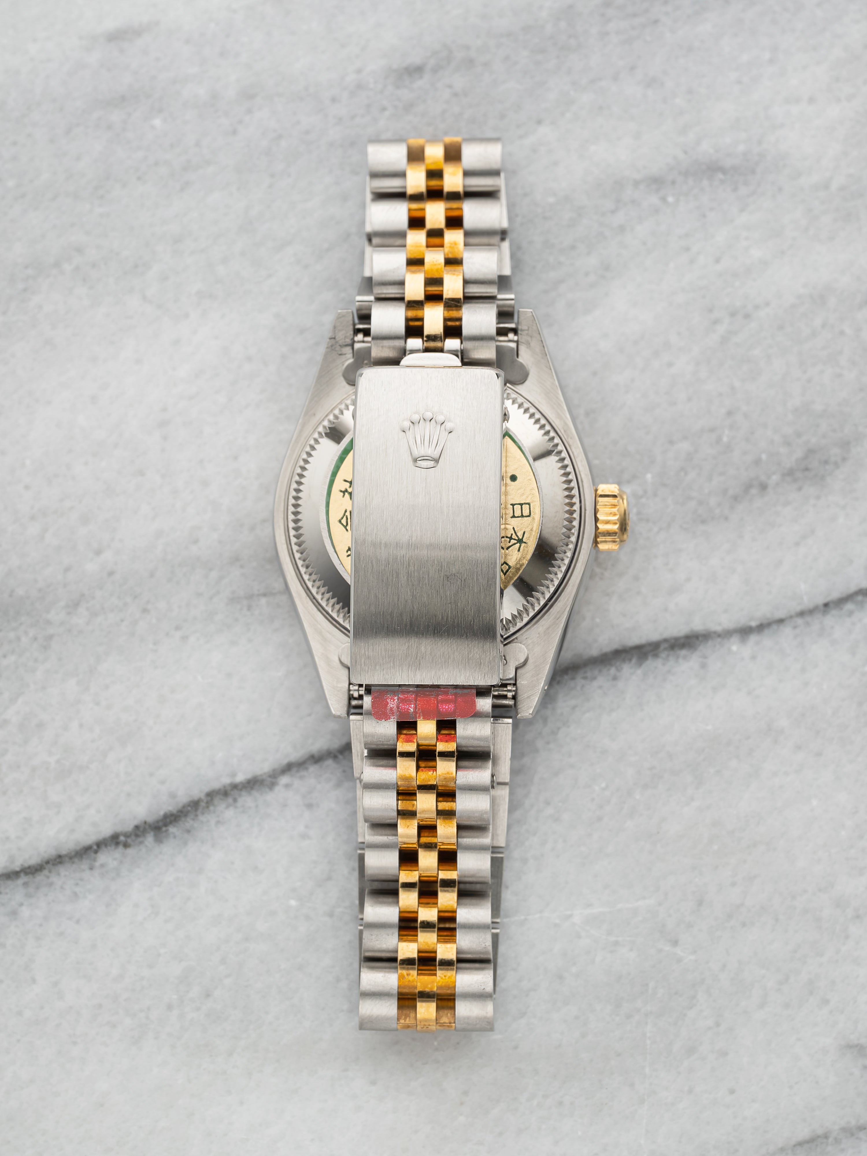 1993 Rolex Lady Datejust 69173 - Two Tone Patina Champagne Dial