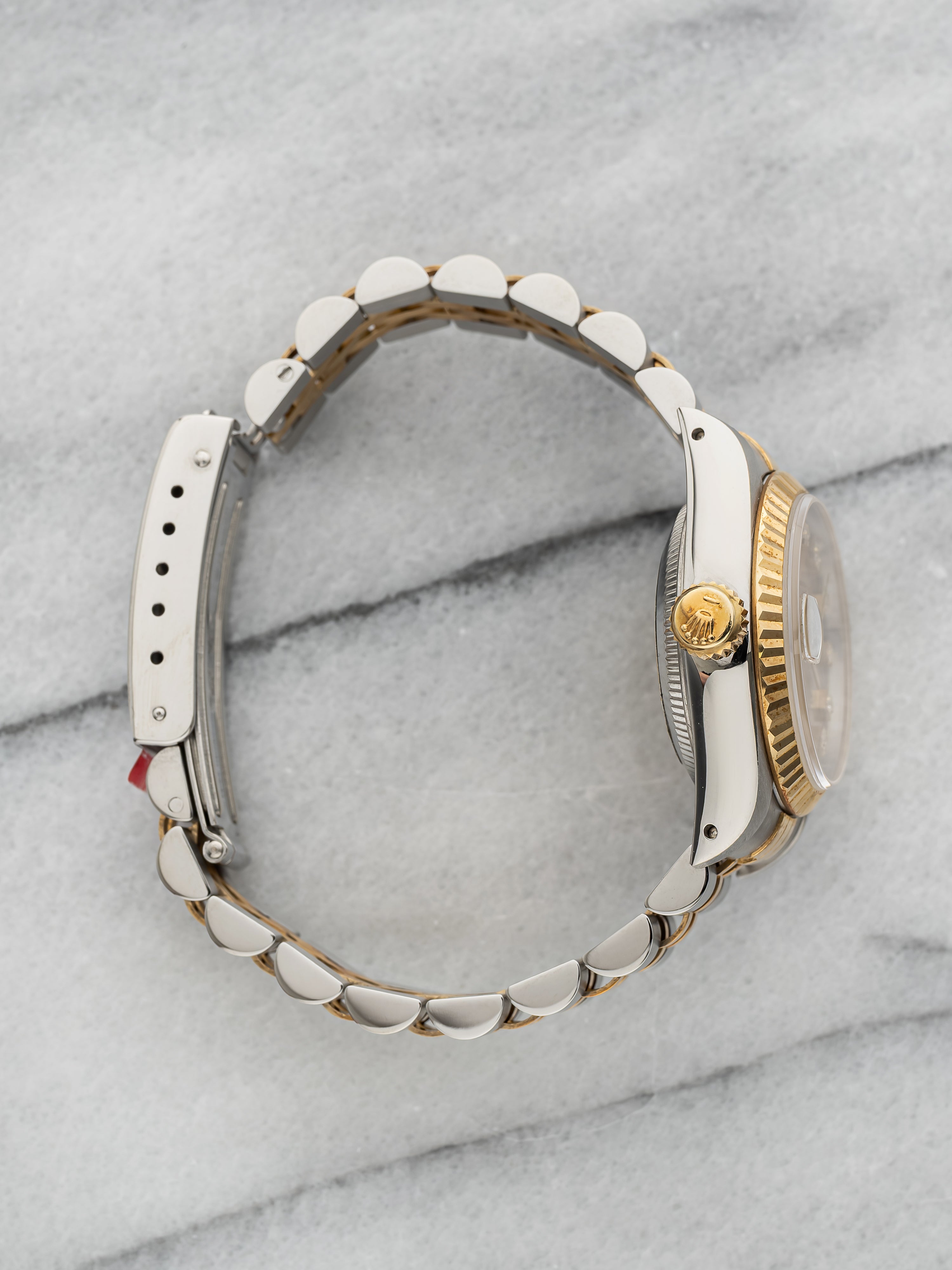 1993 Rolex Lady Datejust 69173 - Two Tone Patina Champagne Dial