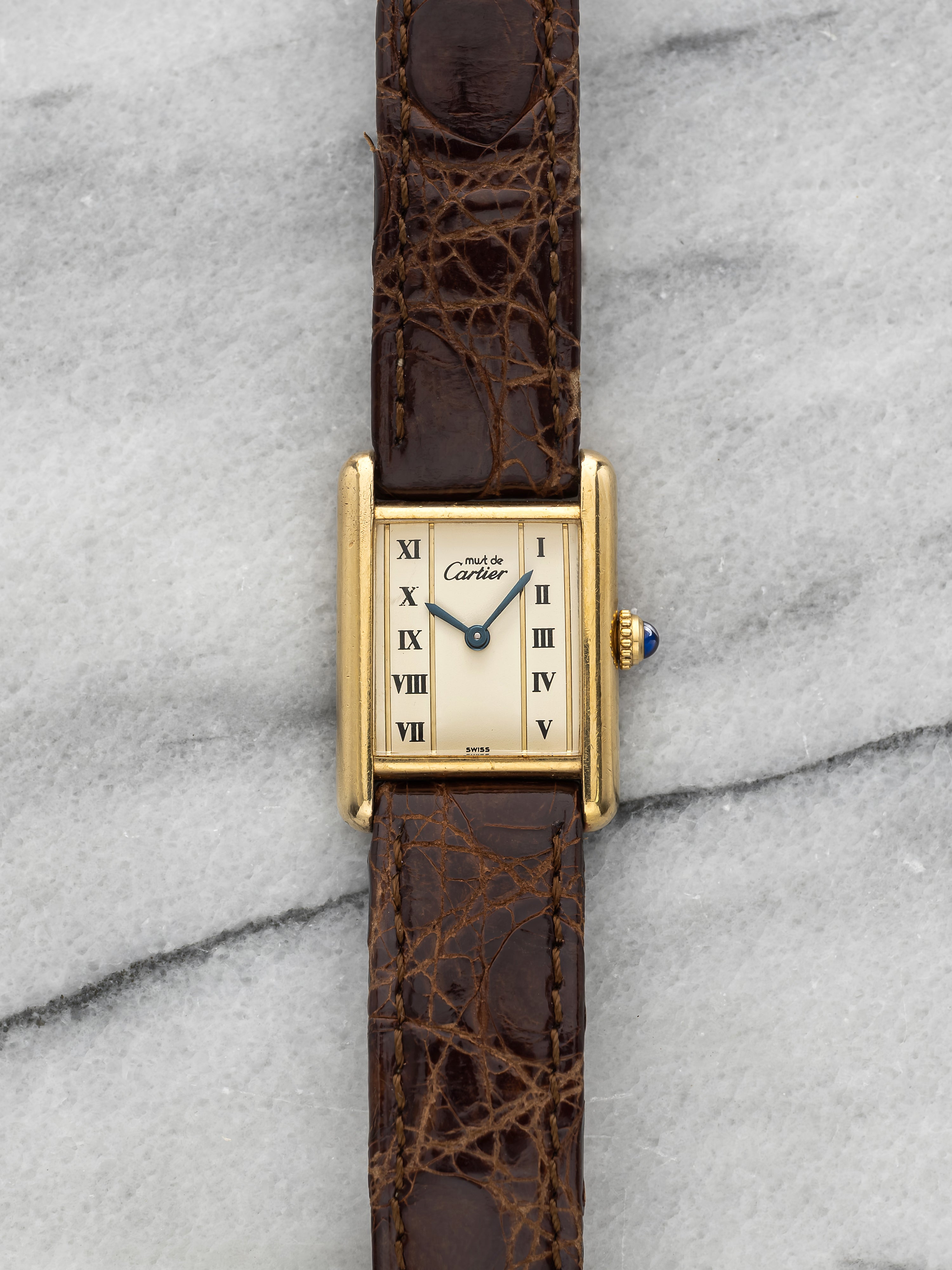 Cartier Tank Must - Vermeil Line Roman Dial