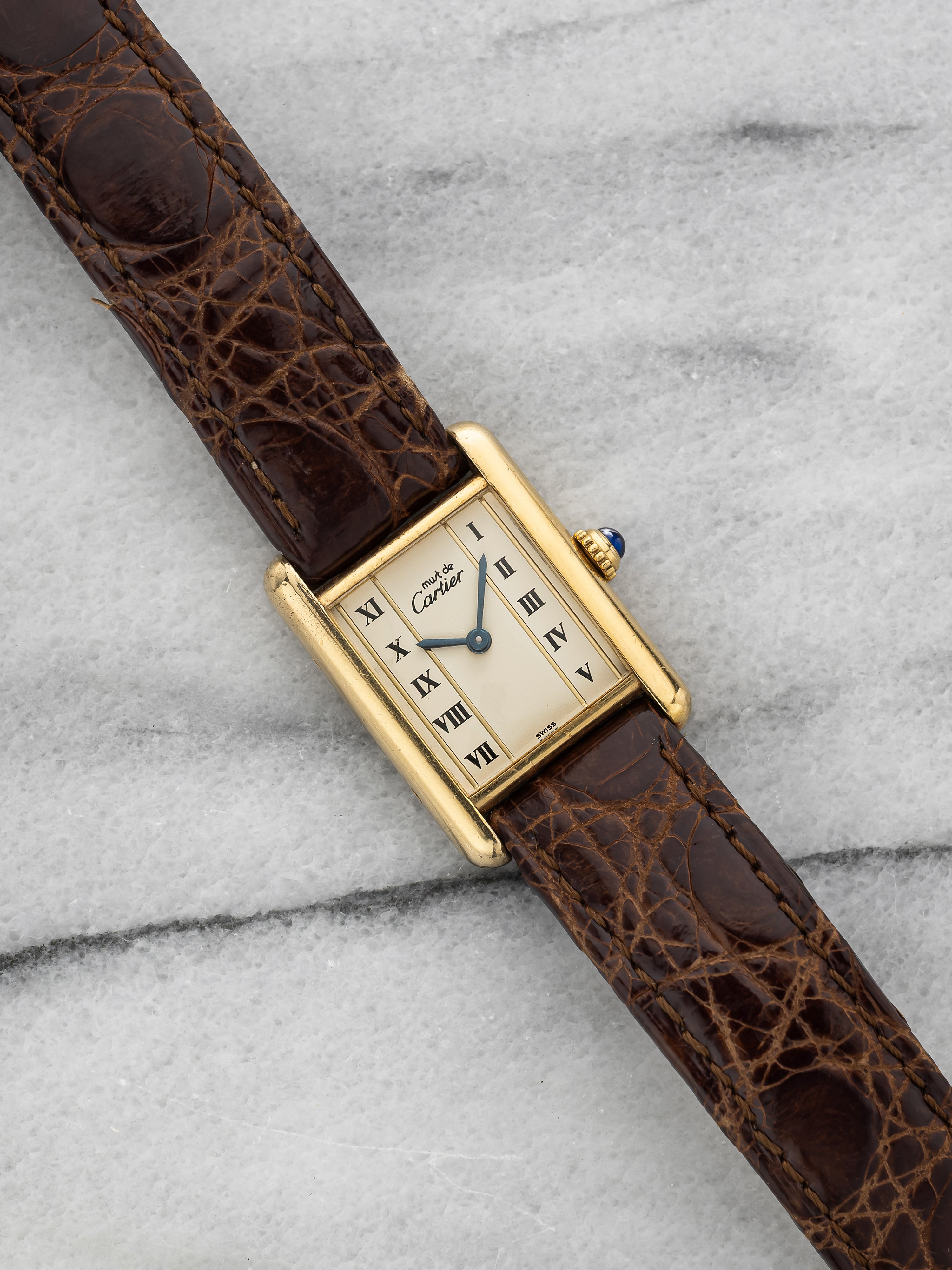 Cartier Tank Must - Vermeil Line Roman Dial