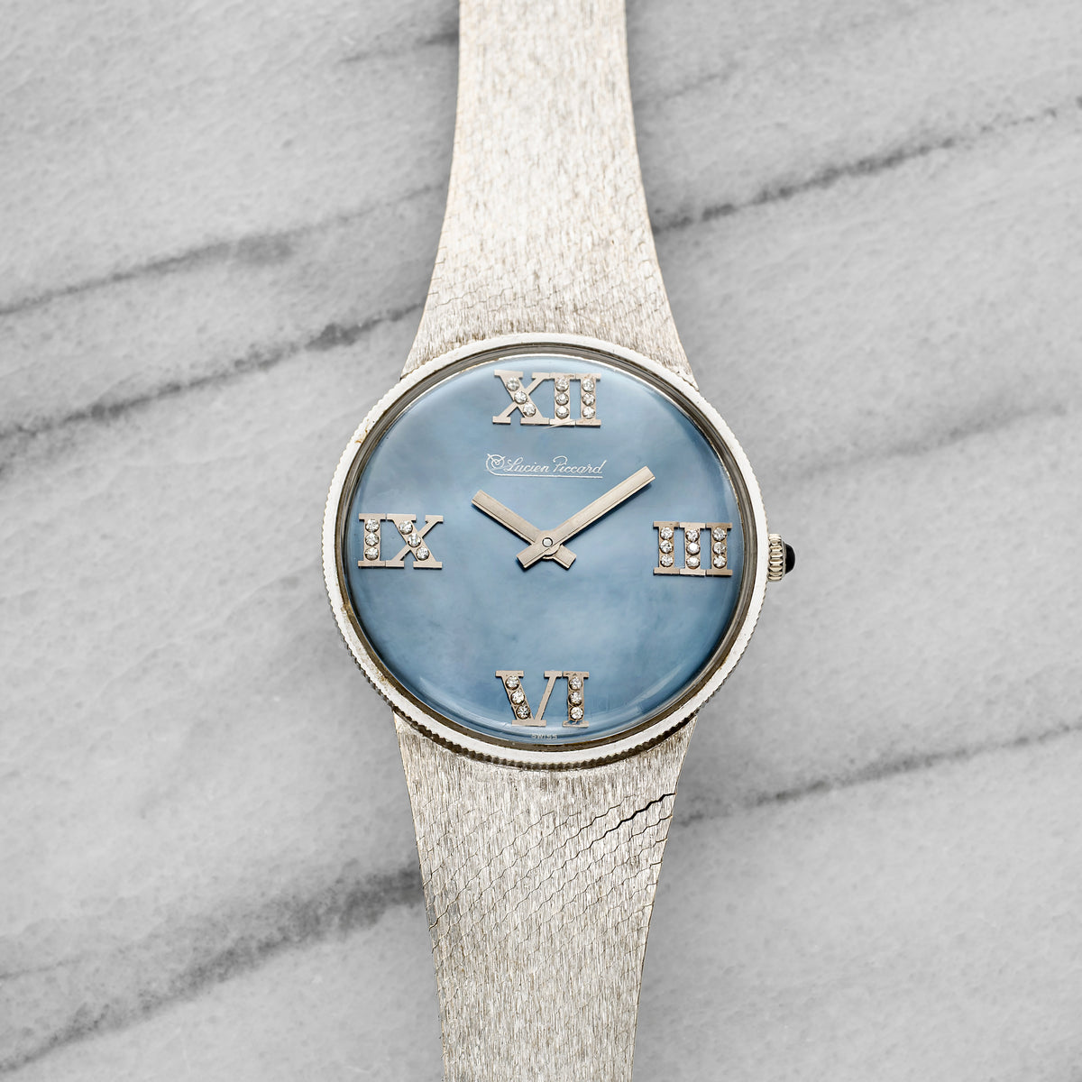 Lucien Piccard Women’s Wrist Watch Genuine Leather Stainless Steel Swiss Lucien Piccard Virtue 26006SS Women main image 3