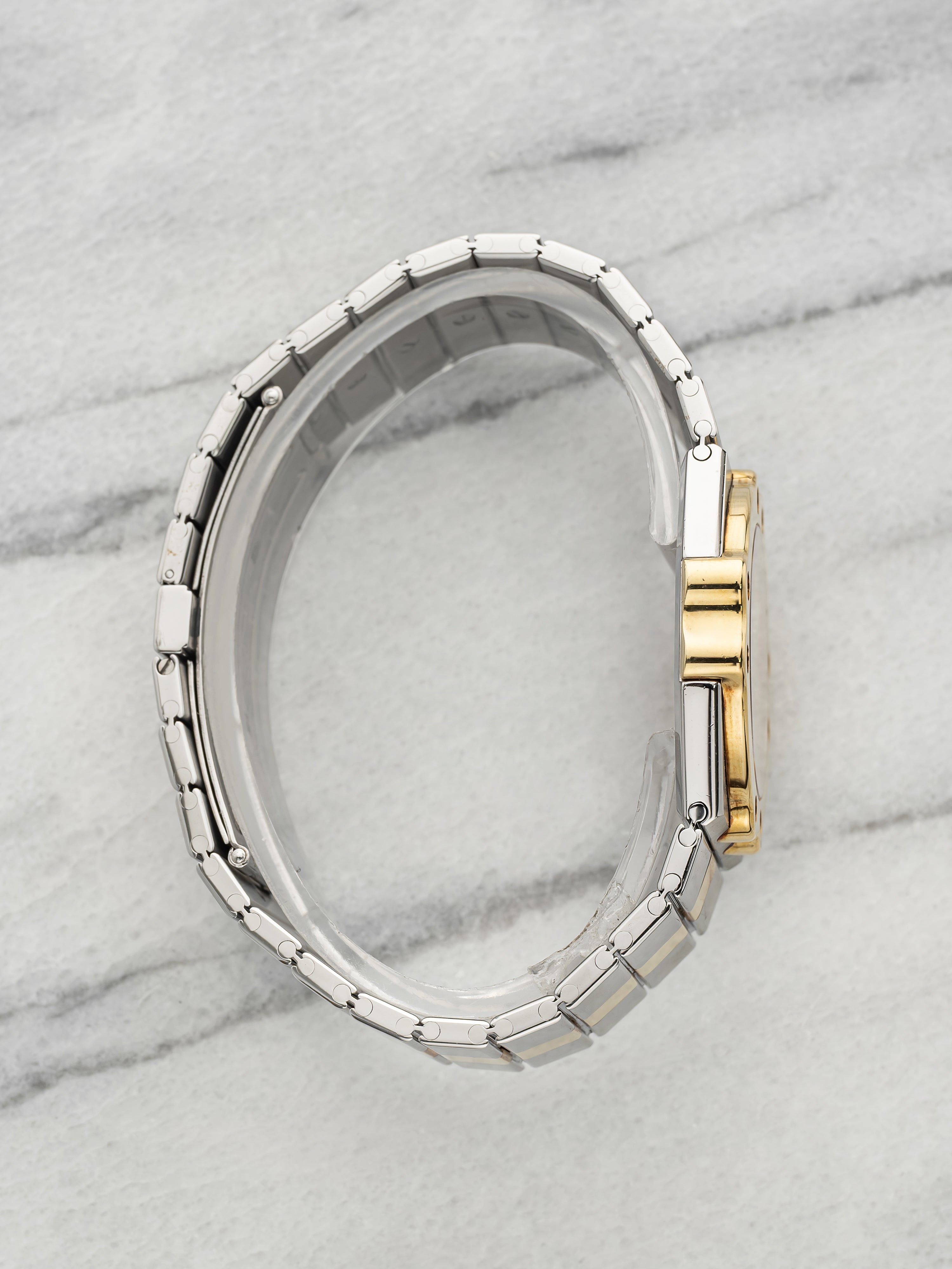Vintage 1988 Chopard St. Moritz 8023 Two-Tone White Diamond Dial Quartz 32mm