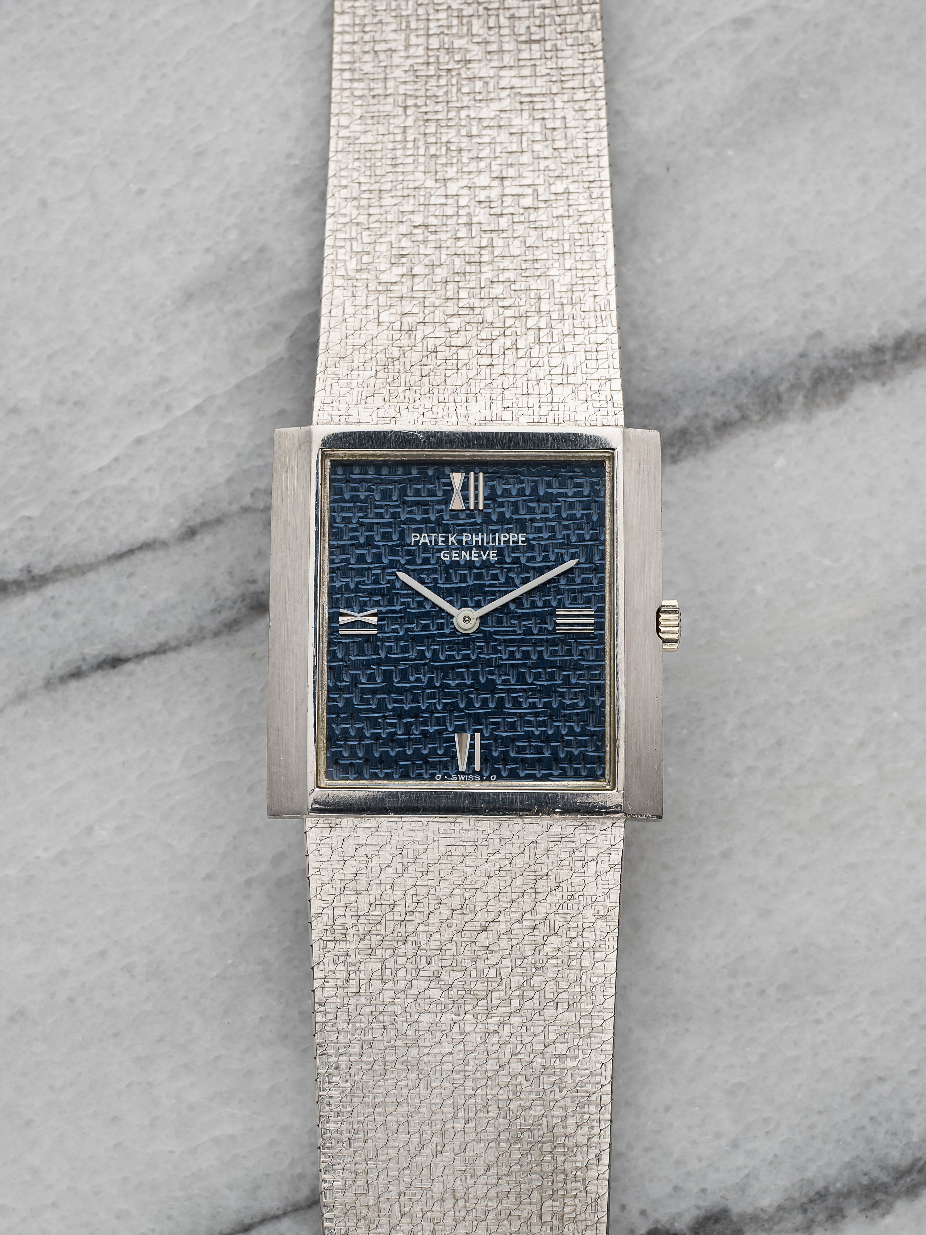 Patek Philippe 3491 - Blue Linen Dial