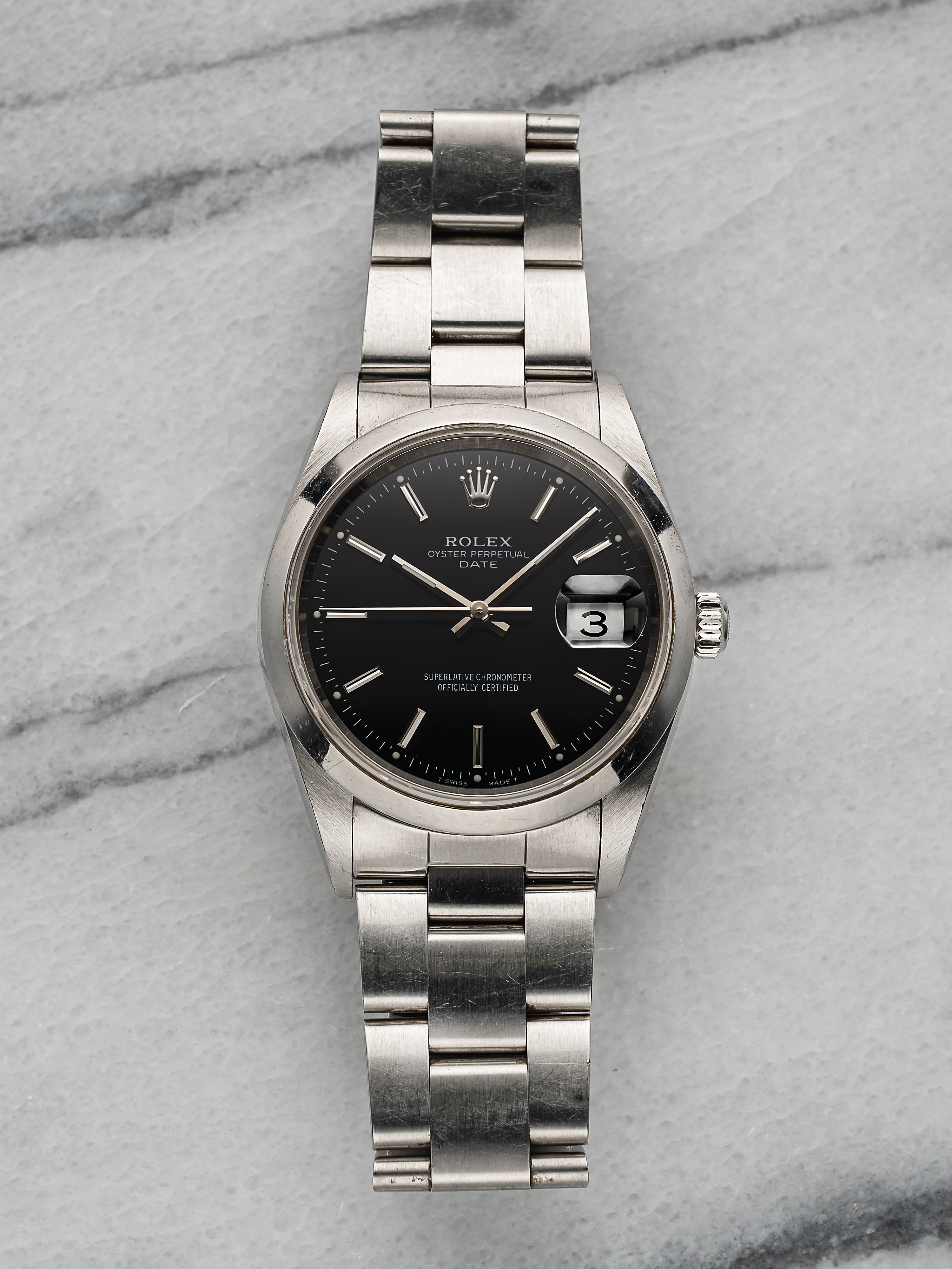 Rolex Oyster Perpetual 15200 - Black Dial