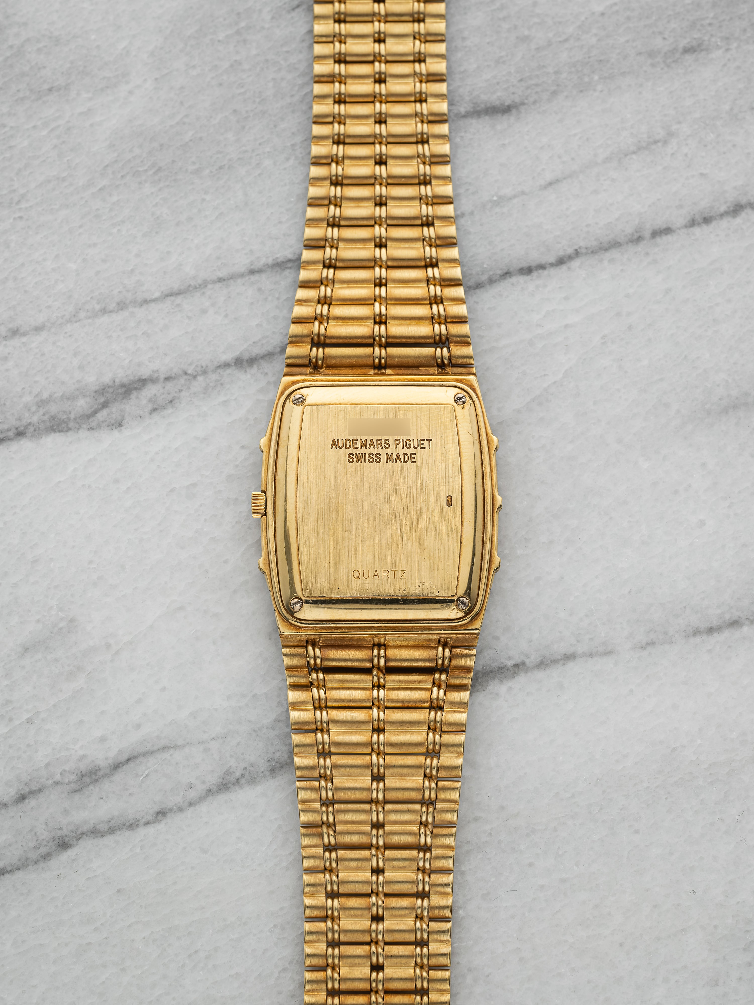 Audemars Piguet Bamboo 2508 – 18K YG, Pave Diamond Dial