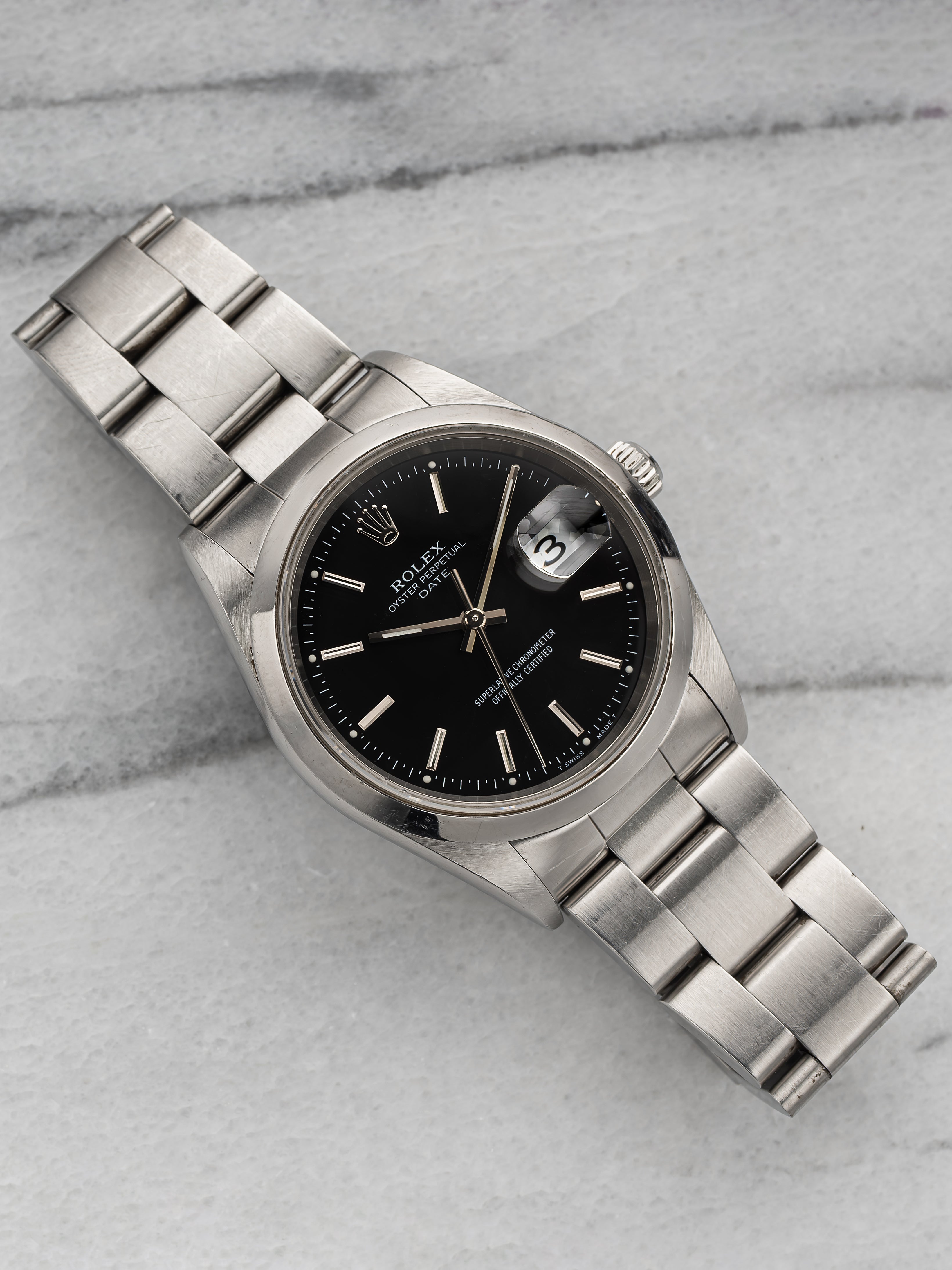 Rolex Oyster Perpetual 15200 - Black Dial