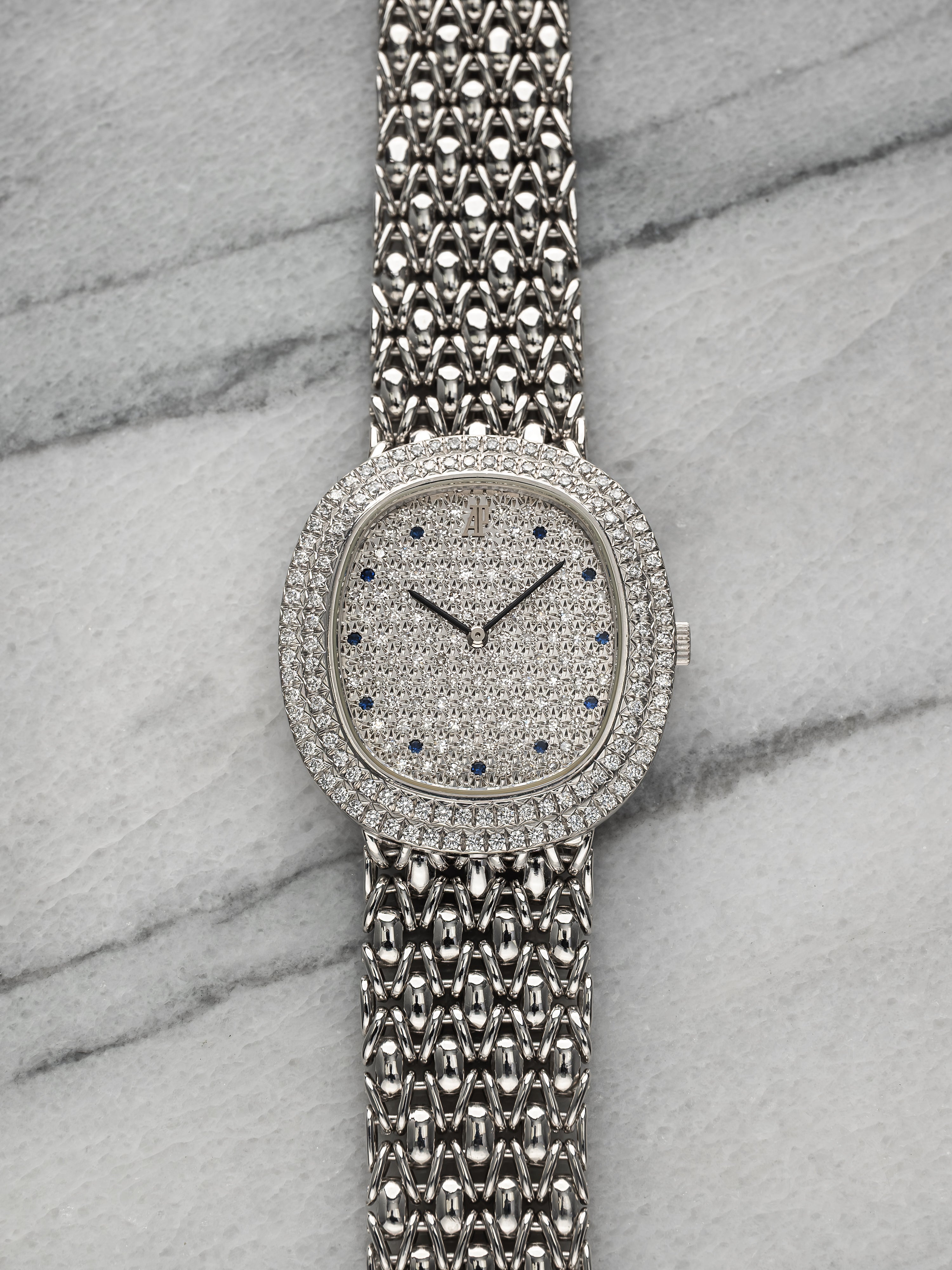 Audemars Piguet - Diamond Pave Dial & Bezel