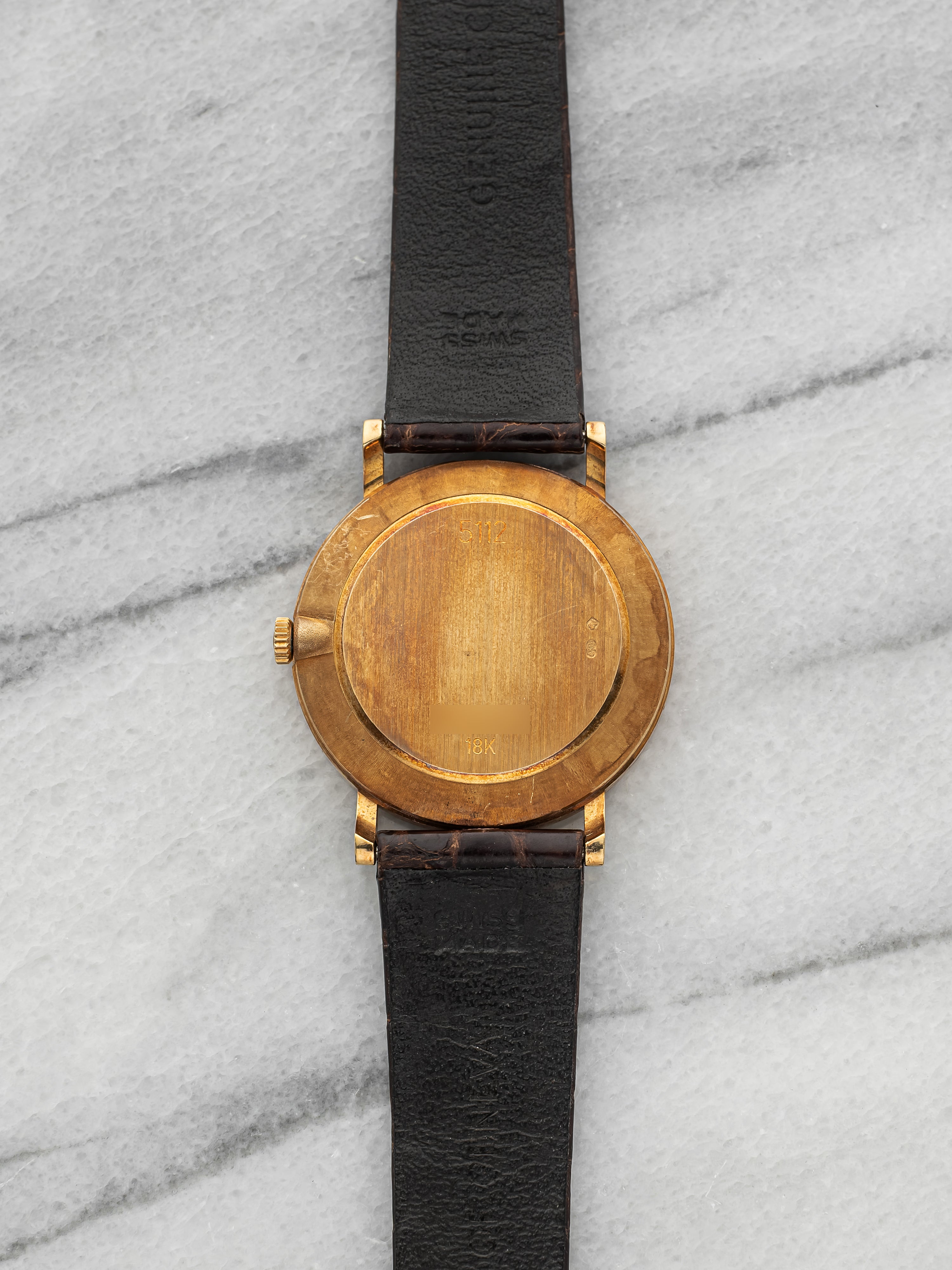 Vintage 1995 Rolex Cellini 5112 18K Yellow Gold Champagne Dial Manual Wind 32mm