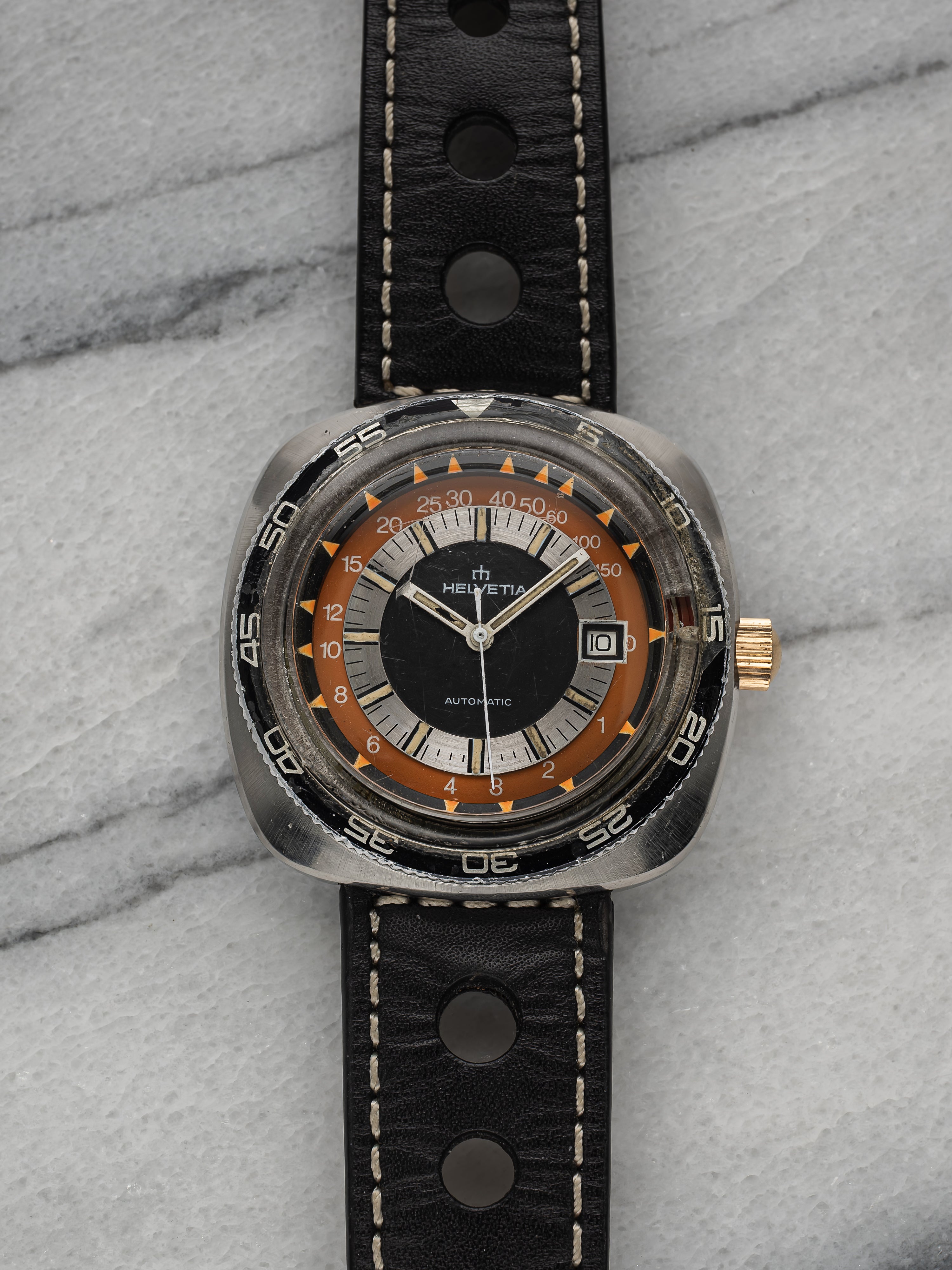 Helvetia Diver - Orange Diver