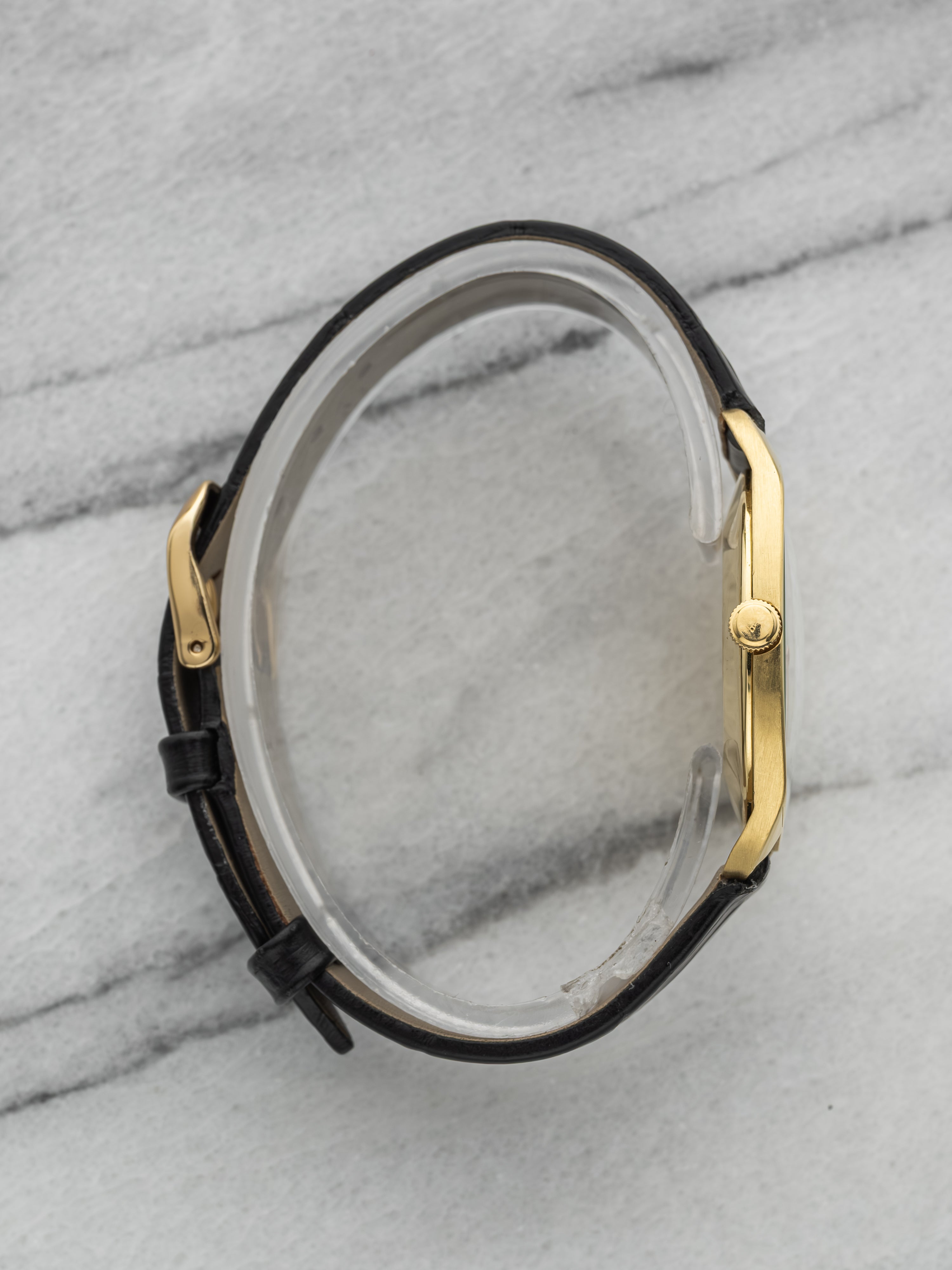 Audemars Piguet 18K Yellow Gold Cushion Dress – White Dial