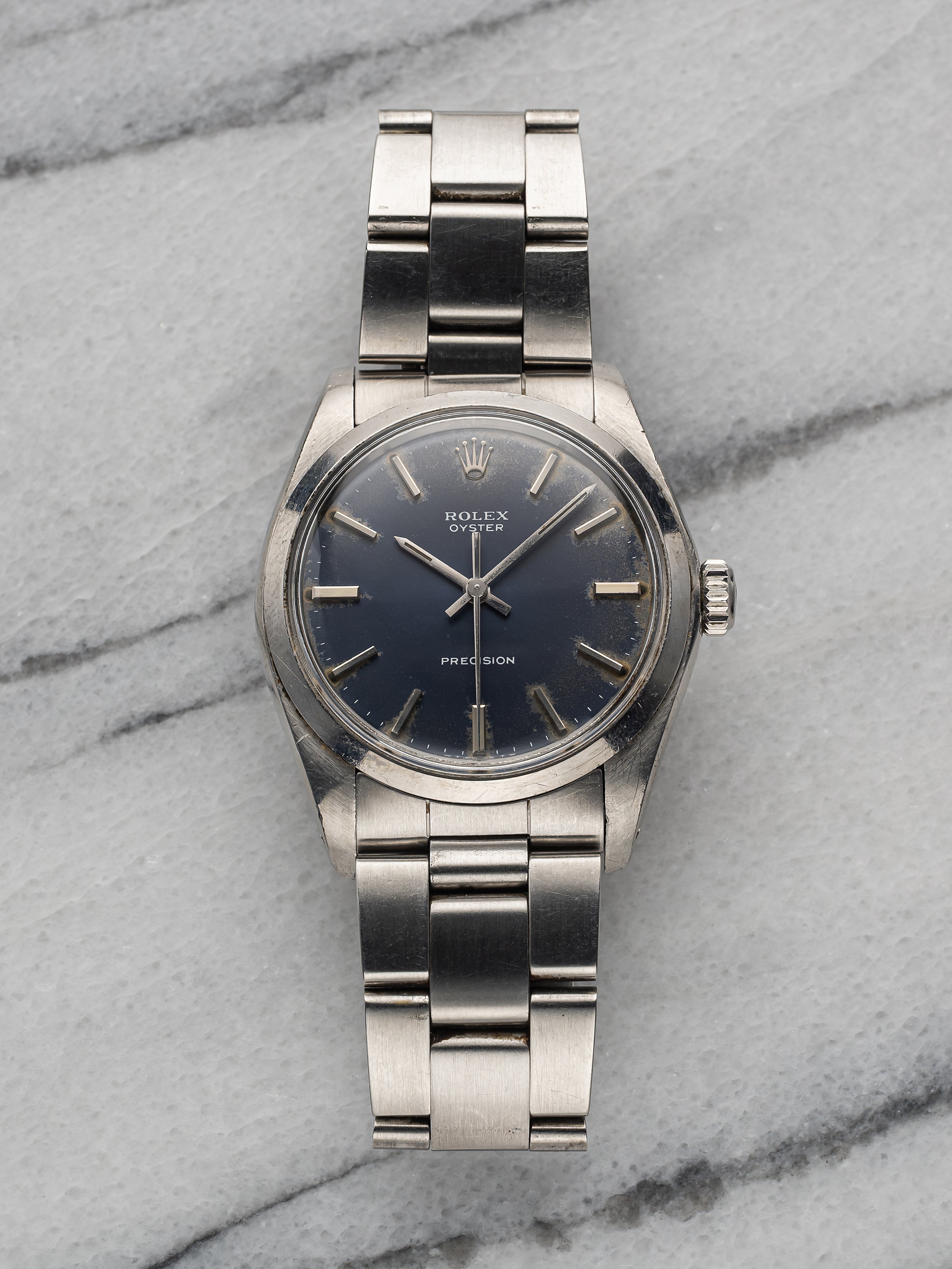 ★値下げ中【新品】ROLEX腕時計 1974 Rolex Precision Oyster 6426 - Blue Dial