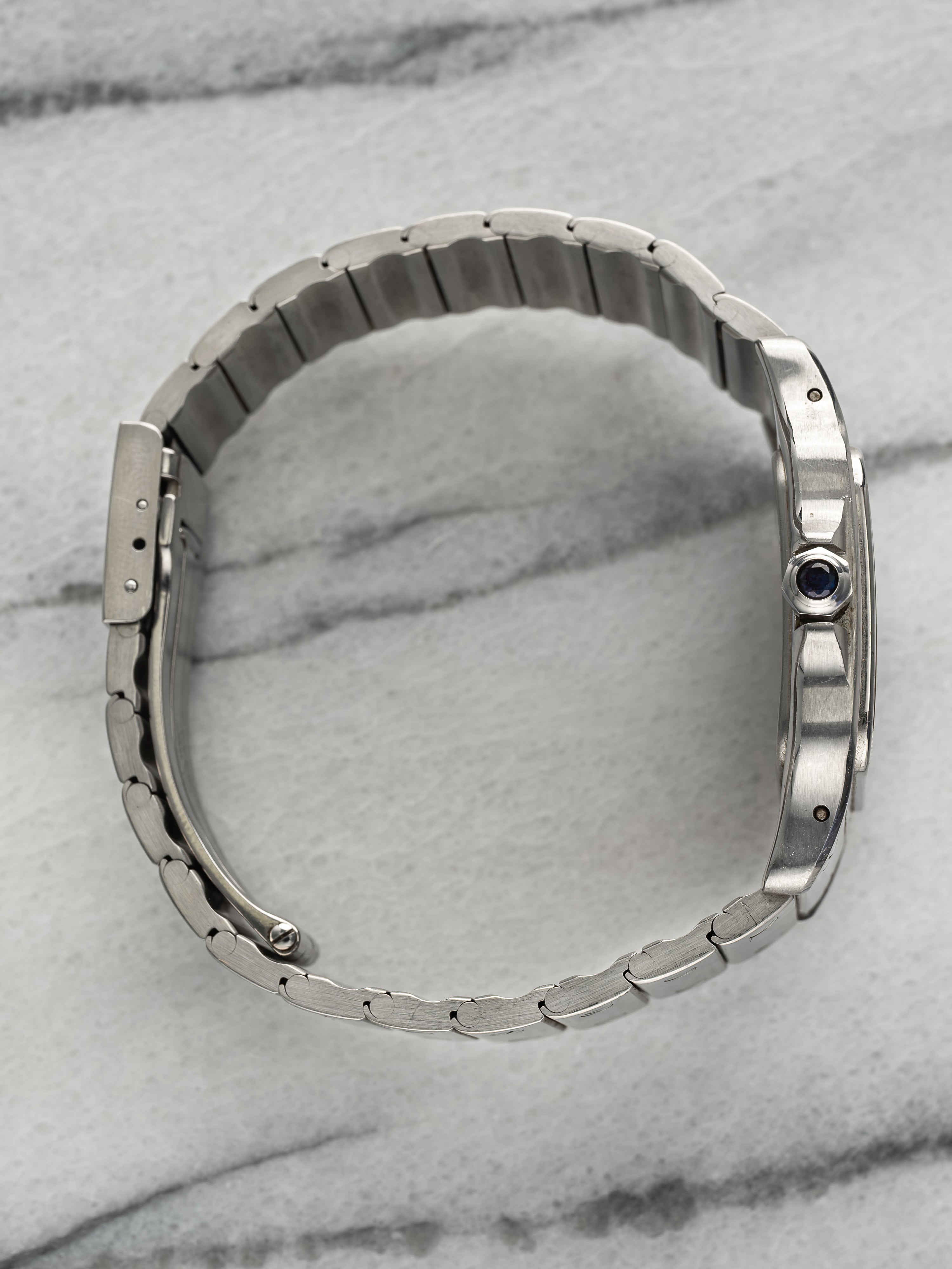 Cartier Santos 1564 - Cream Roman Dial