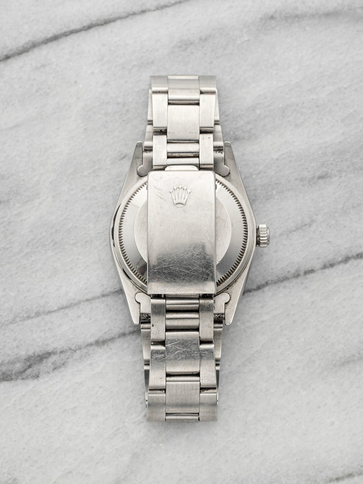 Vintage 1991 Rolex Oyster Perpetual Date 15200 Steel Black Dial Auto 34mm