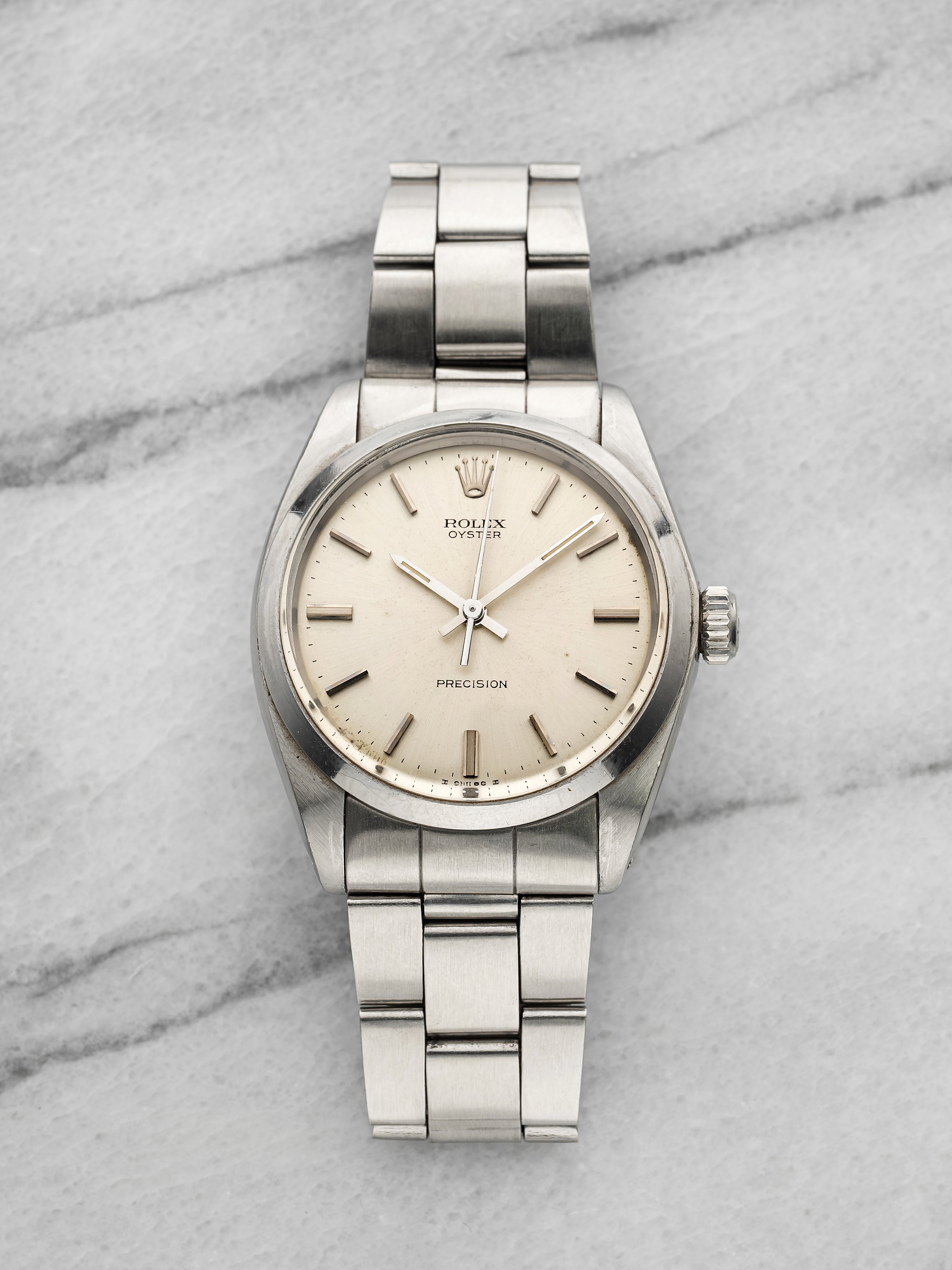 1973 Rolex Oyster Precision 6426 – Silver Sunburst Dial