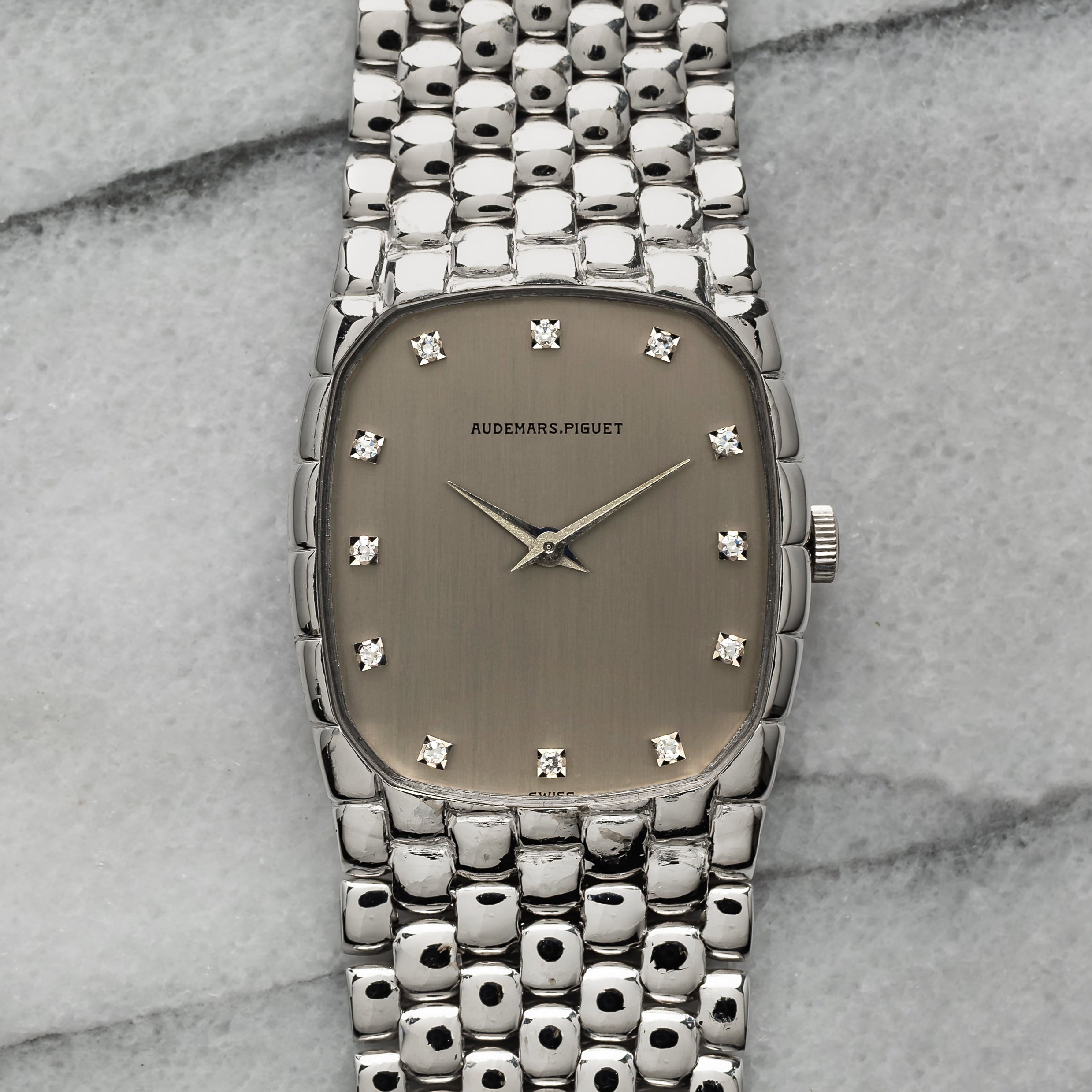 Audemars Piguet Cobra - Silver Diamond Dial