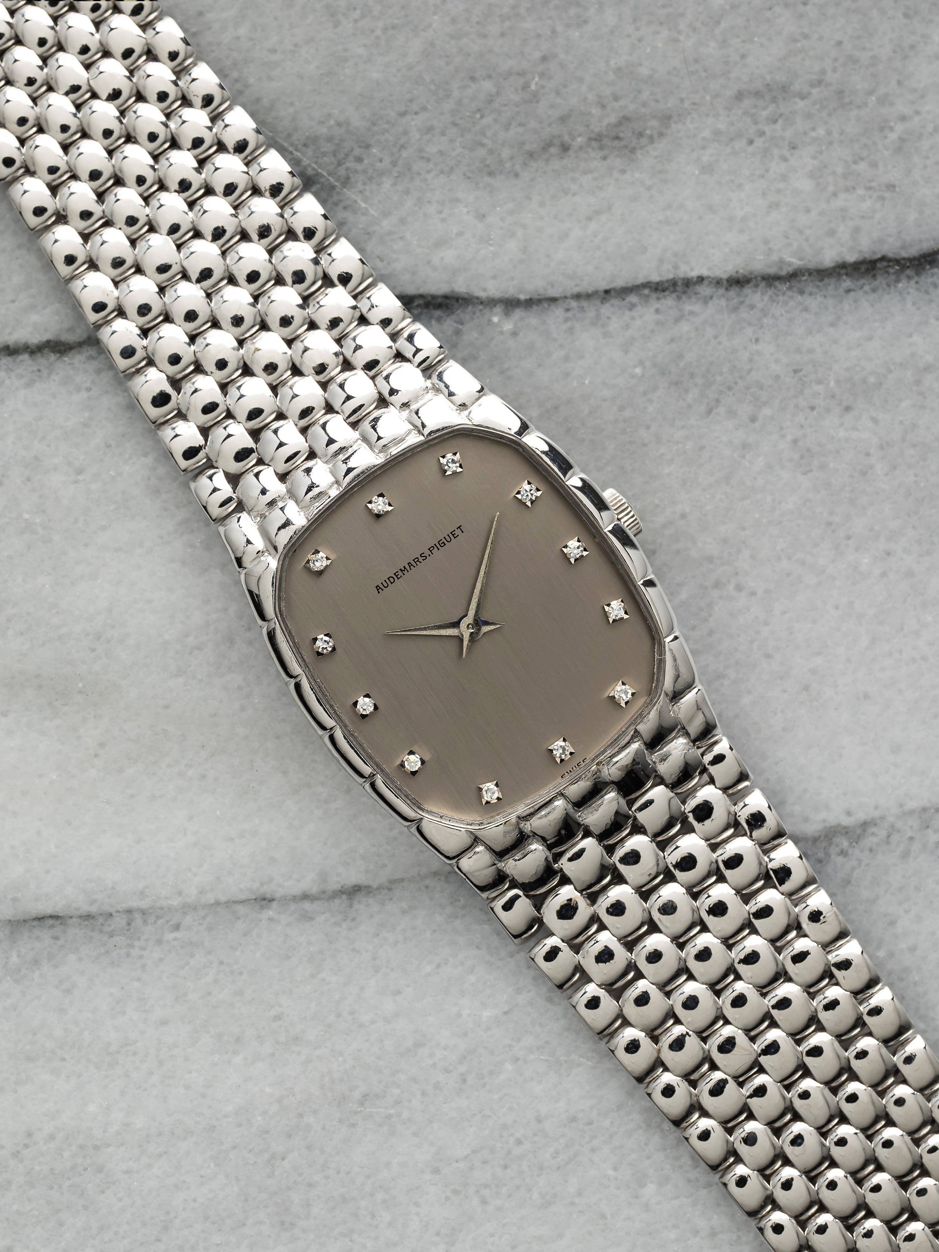 Audemars Piguet Cobra - Silver Diamond Dial