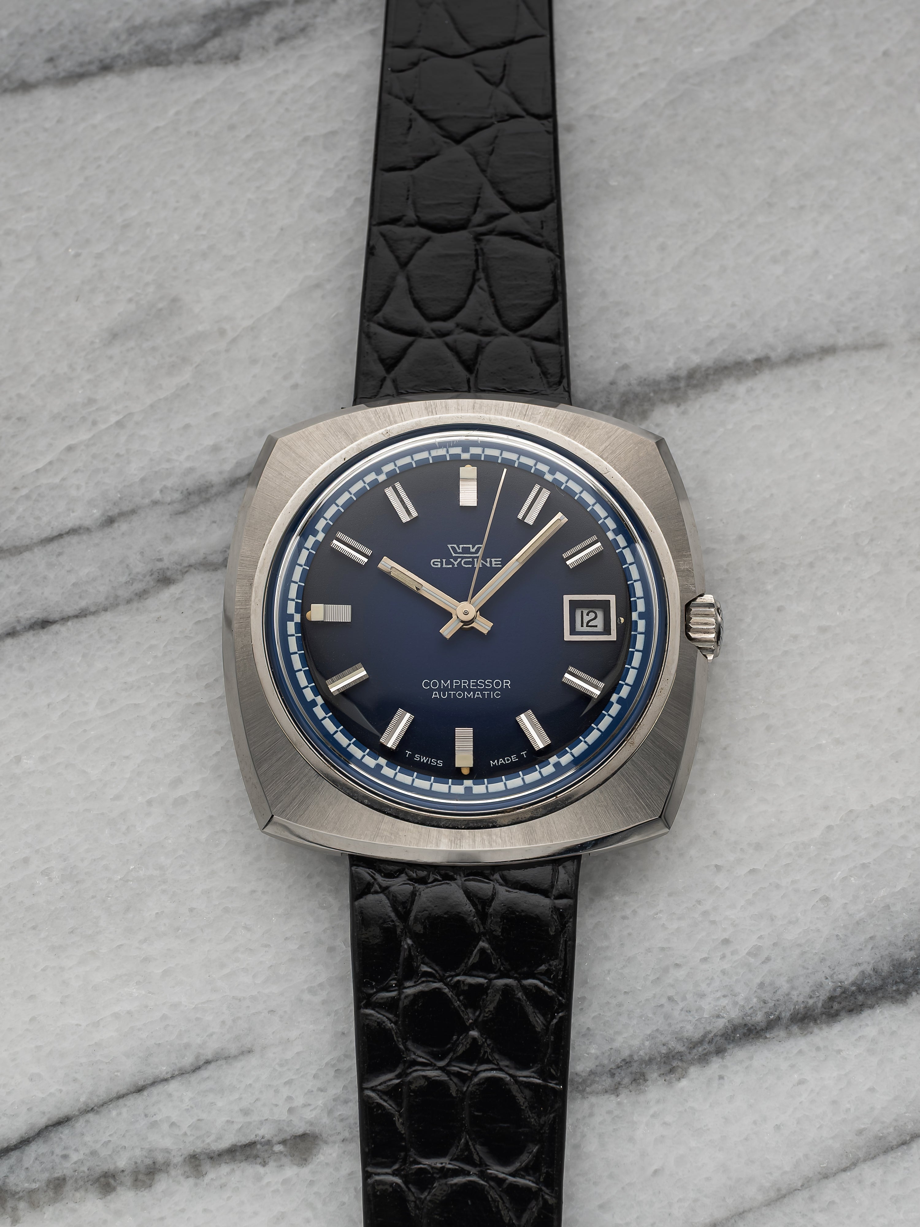 Glycine ALbireo Swiss watch (62000¥) Glycine Compressor - NOS Condition