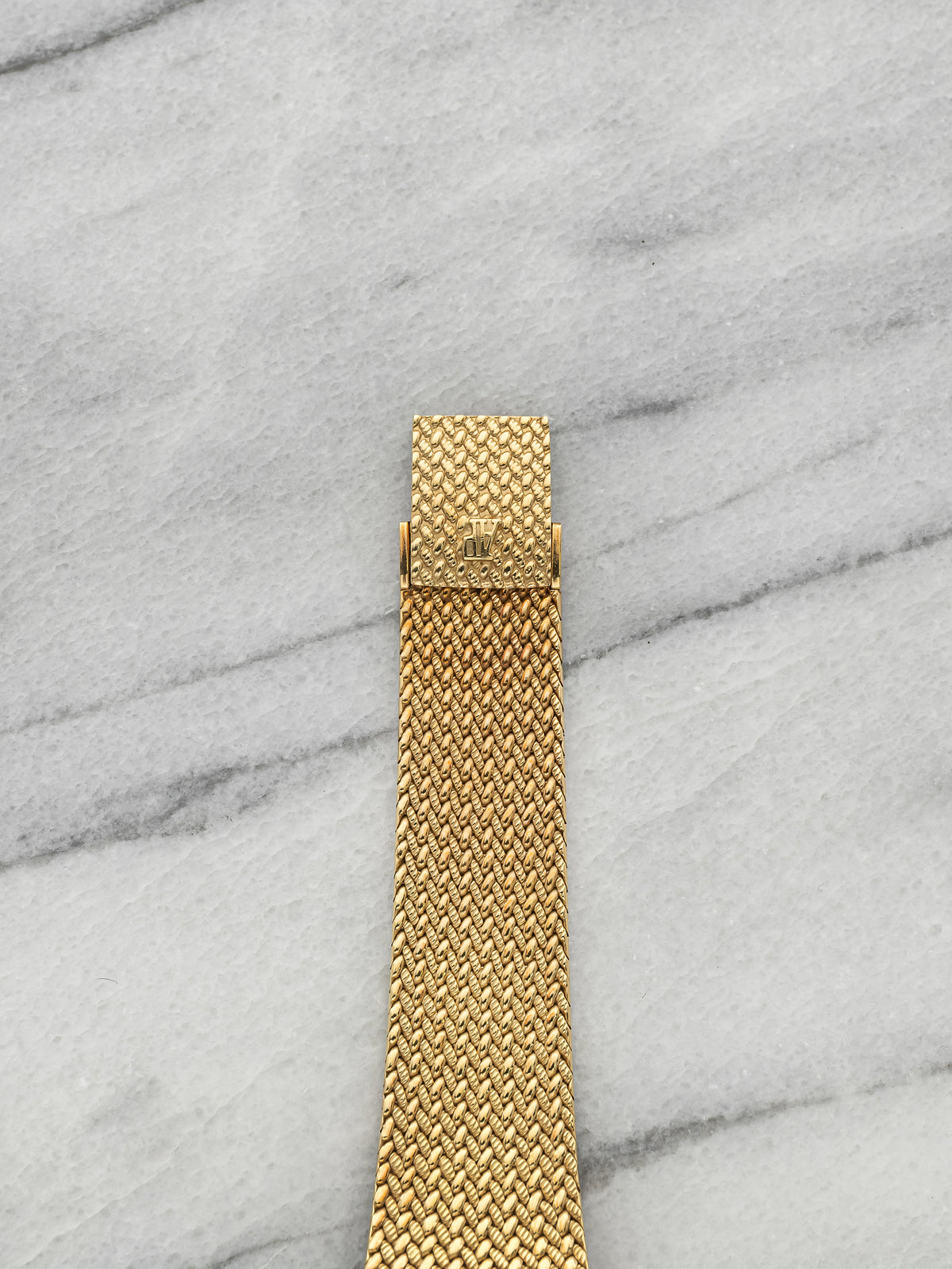Vintage 1985 Audemars Piguet Cobra 18k YG Champagne Diamond Dial Manual 27mm