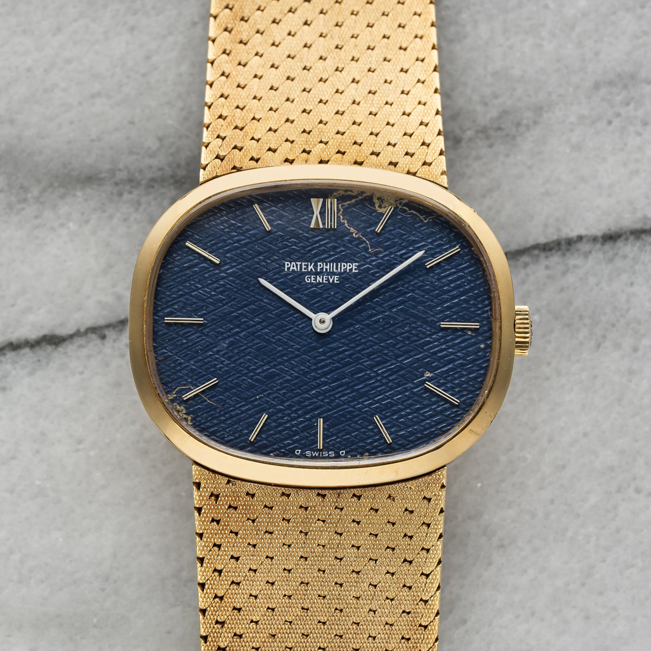 Patek Ellipse 3545 - Blue Linen Dial