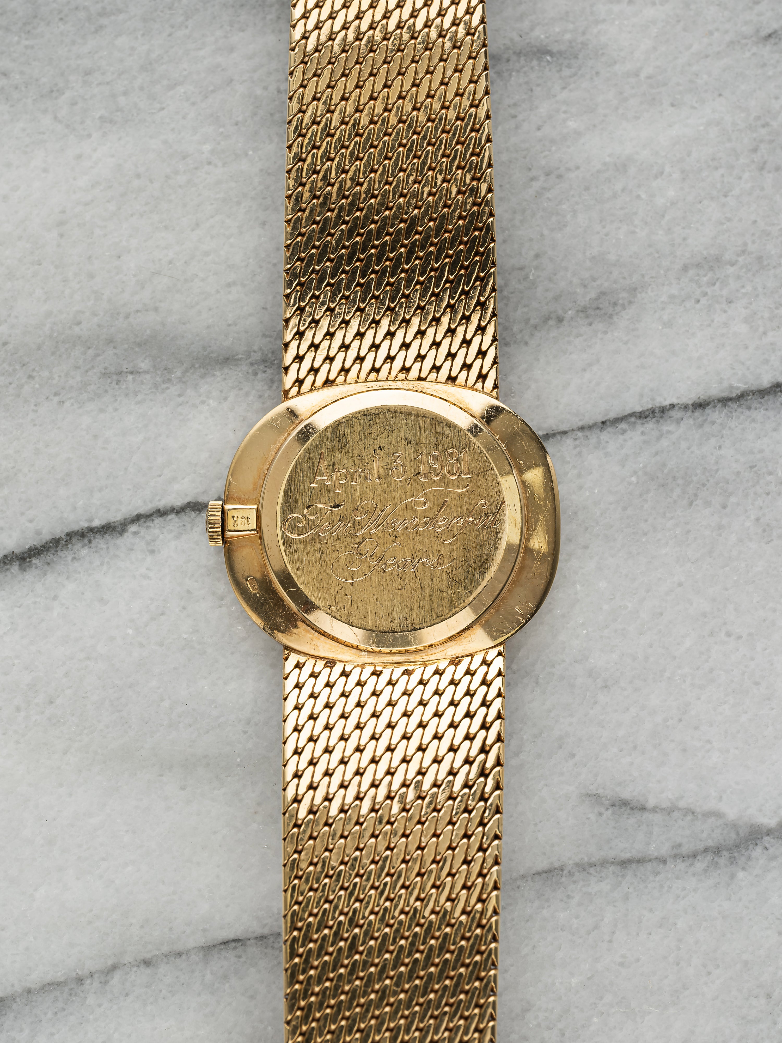 Patek Ellipse 3545 - Blue Linen Dial