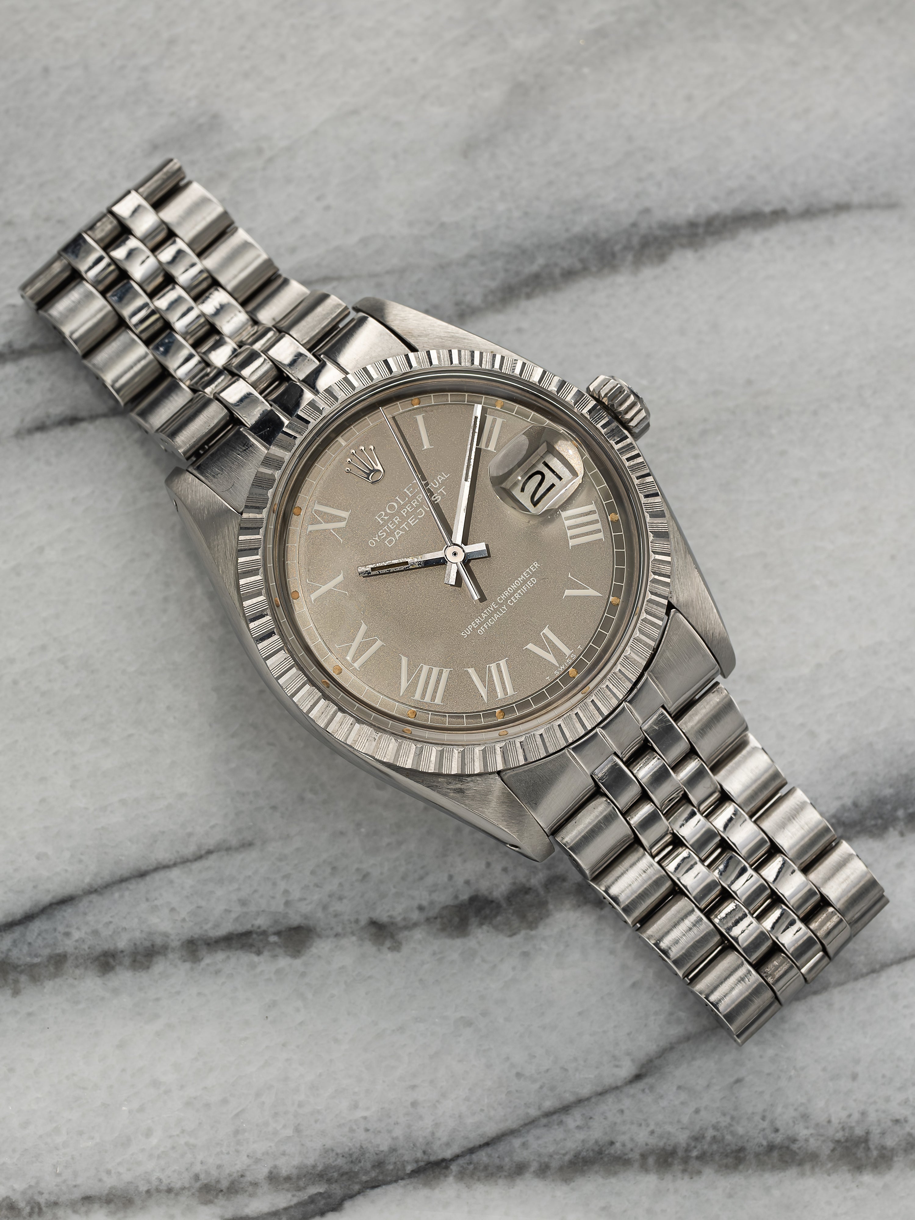 Rolex Datejust 1603 - Ghost Buckley Dial