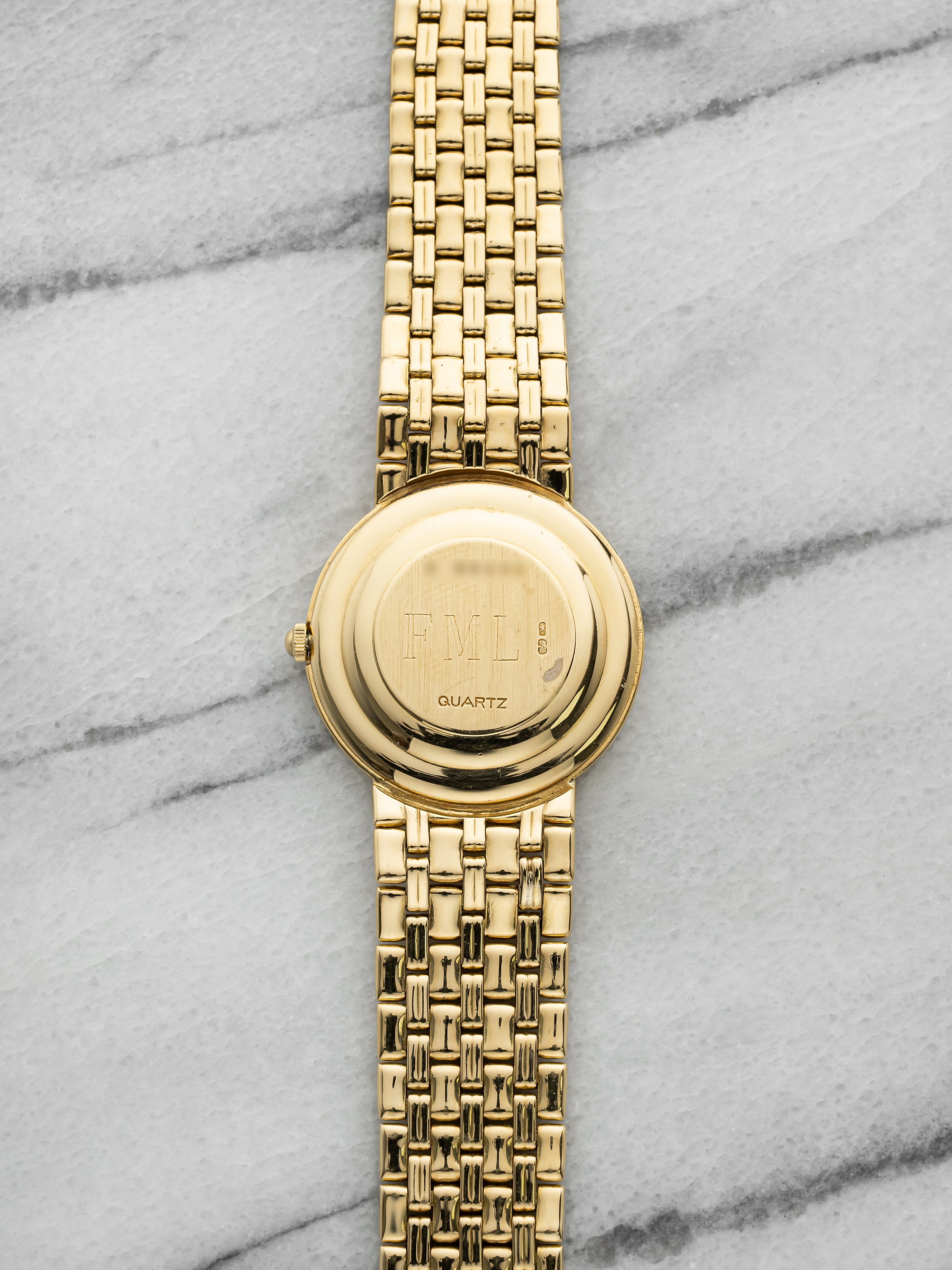 Audemars Piguet Dress Watch - 18K Yellow Gold White Roman Dial