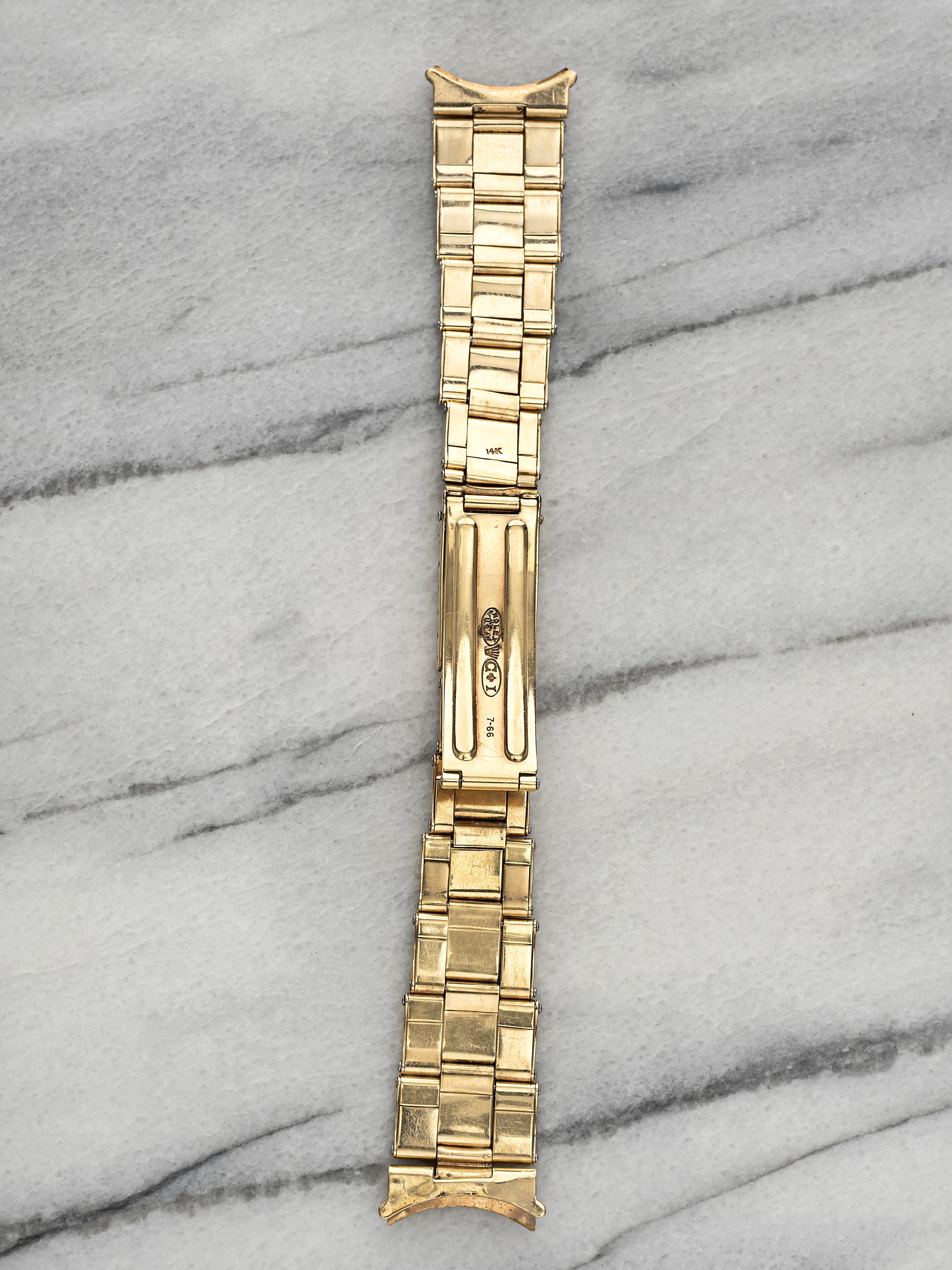 Rolex 14K Gold Bracelet - USA Made (Stretch)