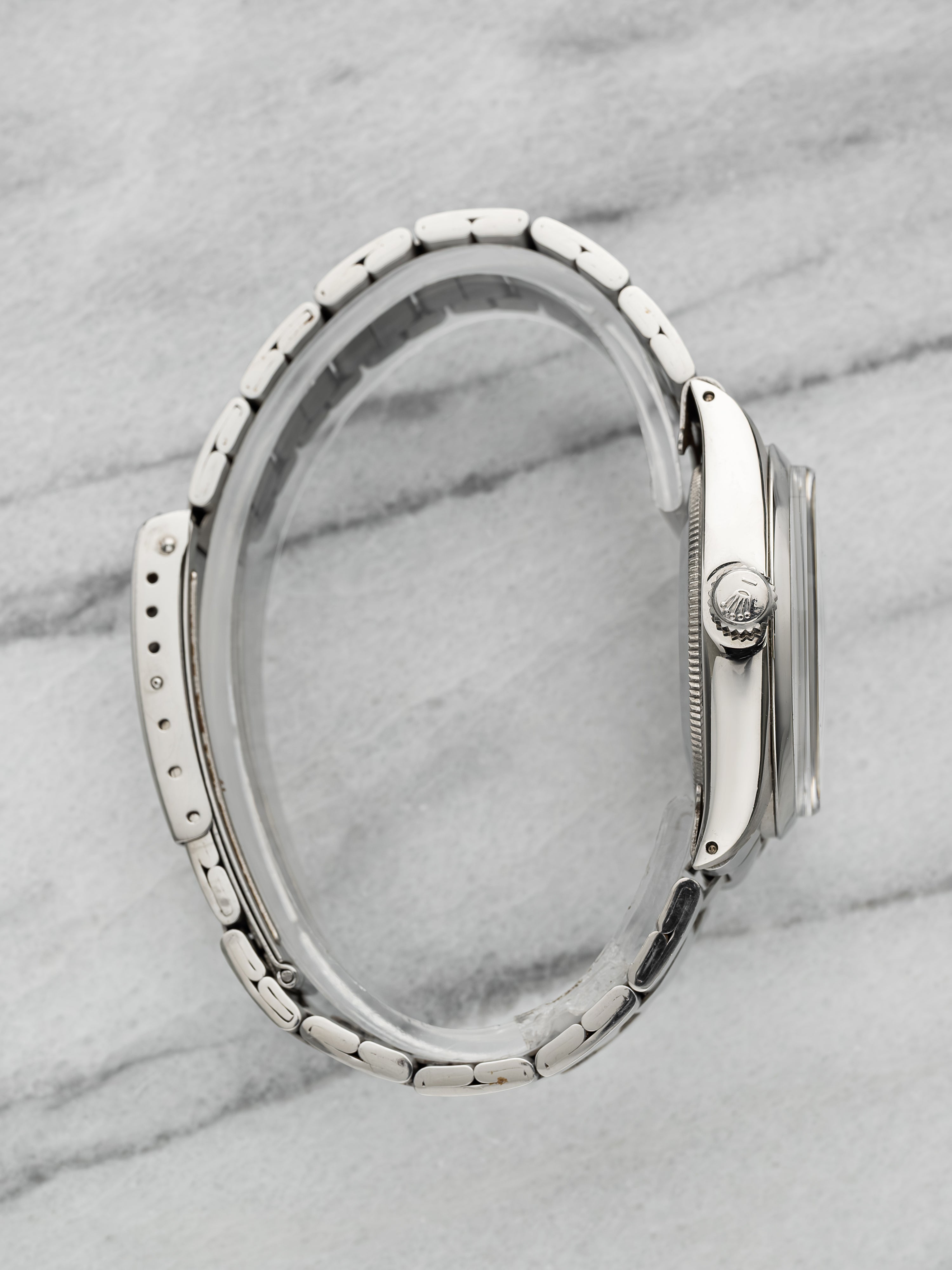 1976 Rolex Oyster Perpetual 1002 – Blue Sunburst Dial