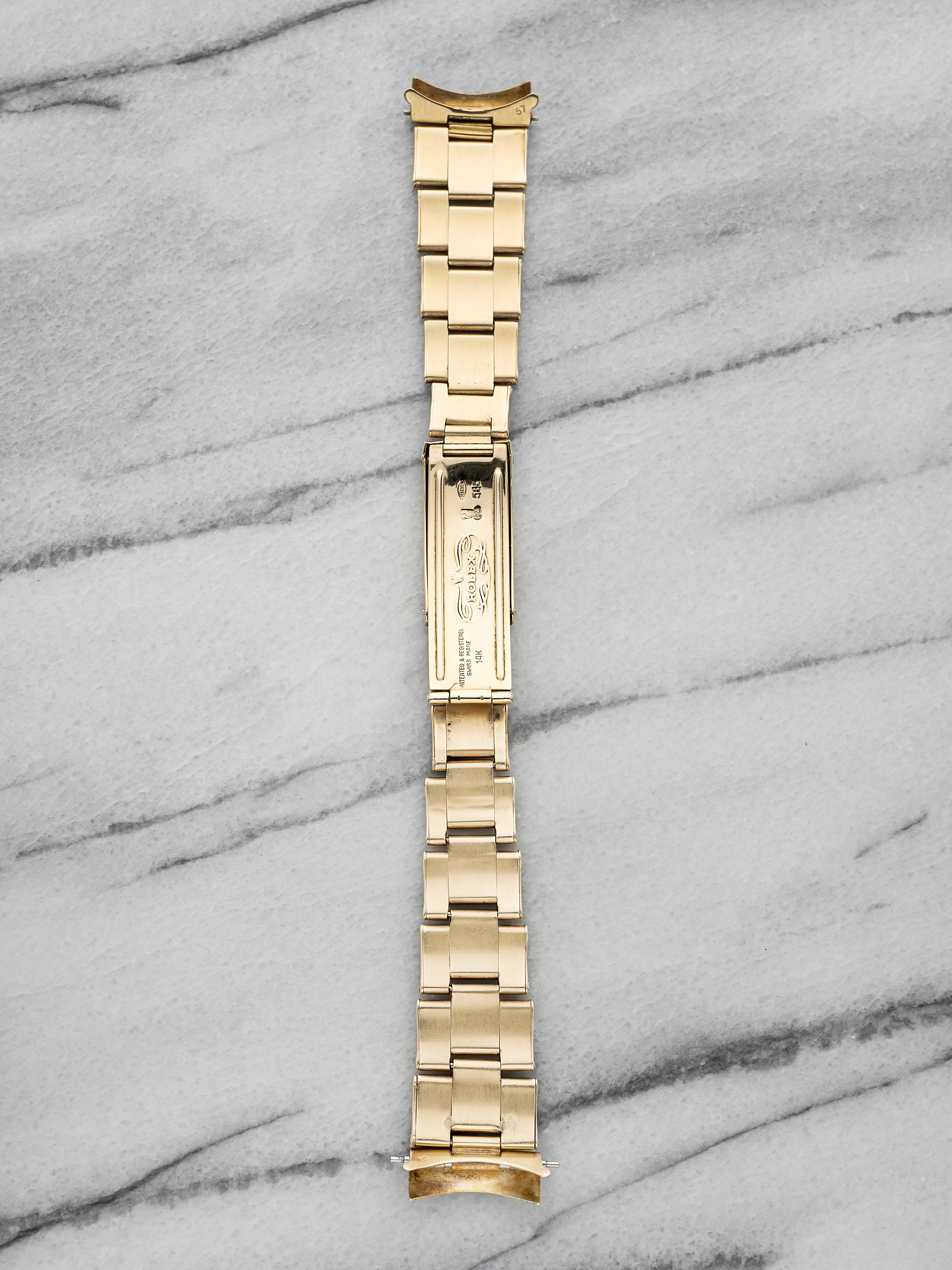 Rolex 19mm Yellow Gold Bracelet Ref. 1503 / 15037