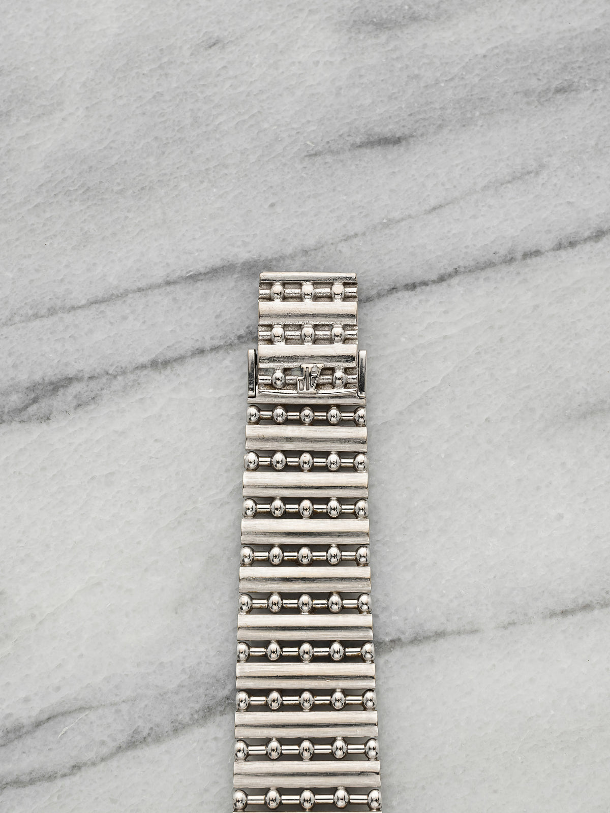 Vintage 1980s Audemars Piguet Moonphase 18K White Gold Navy Dial Automatic 33mm