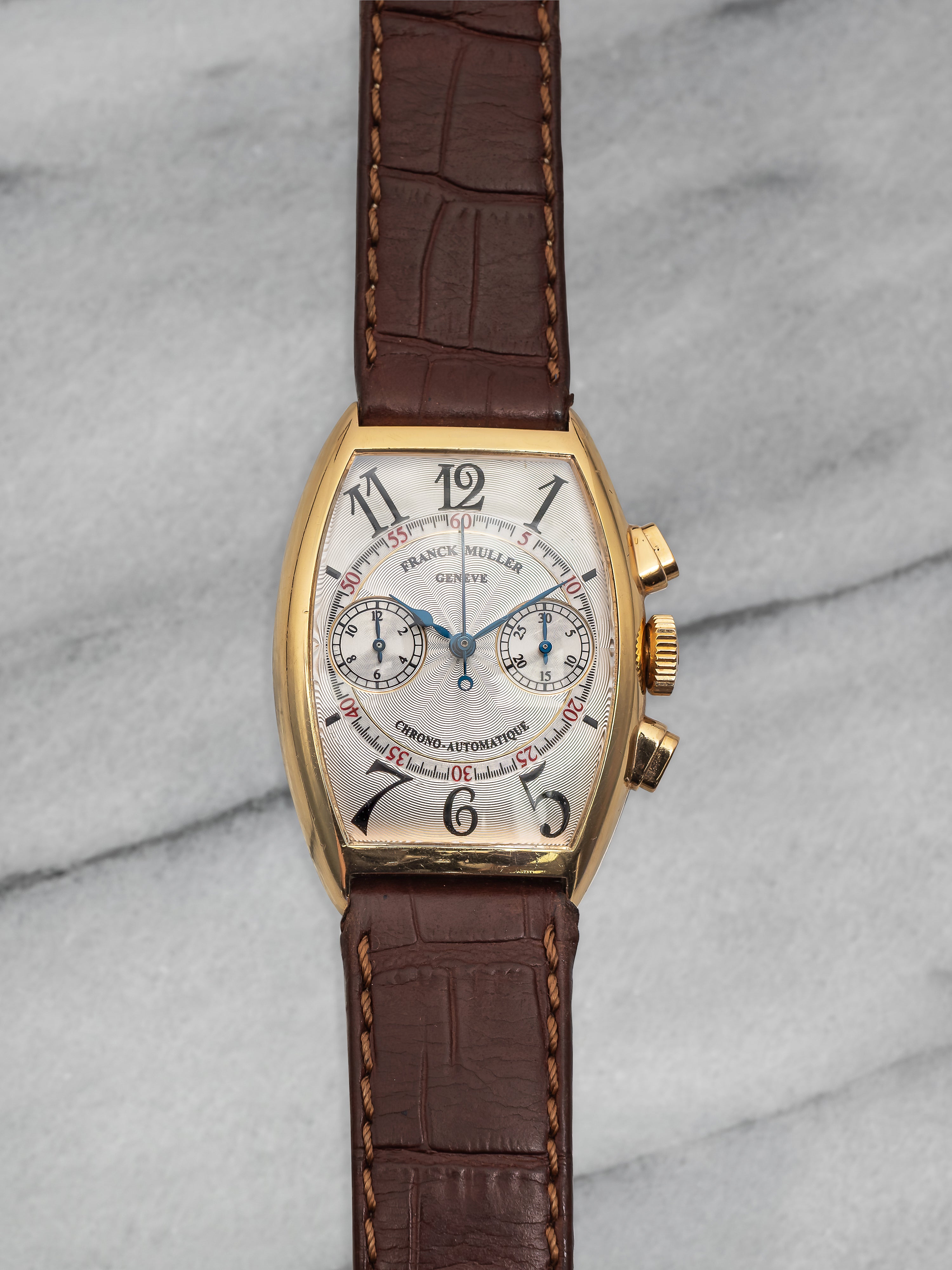 Franck Muller Chronograph – 18K Yellow Gold