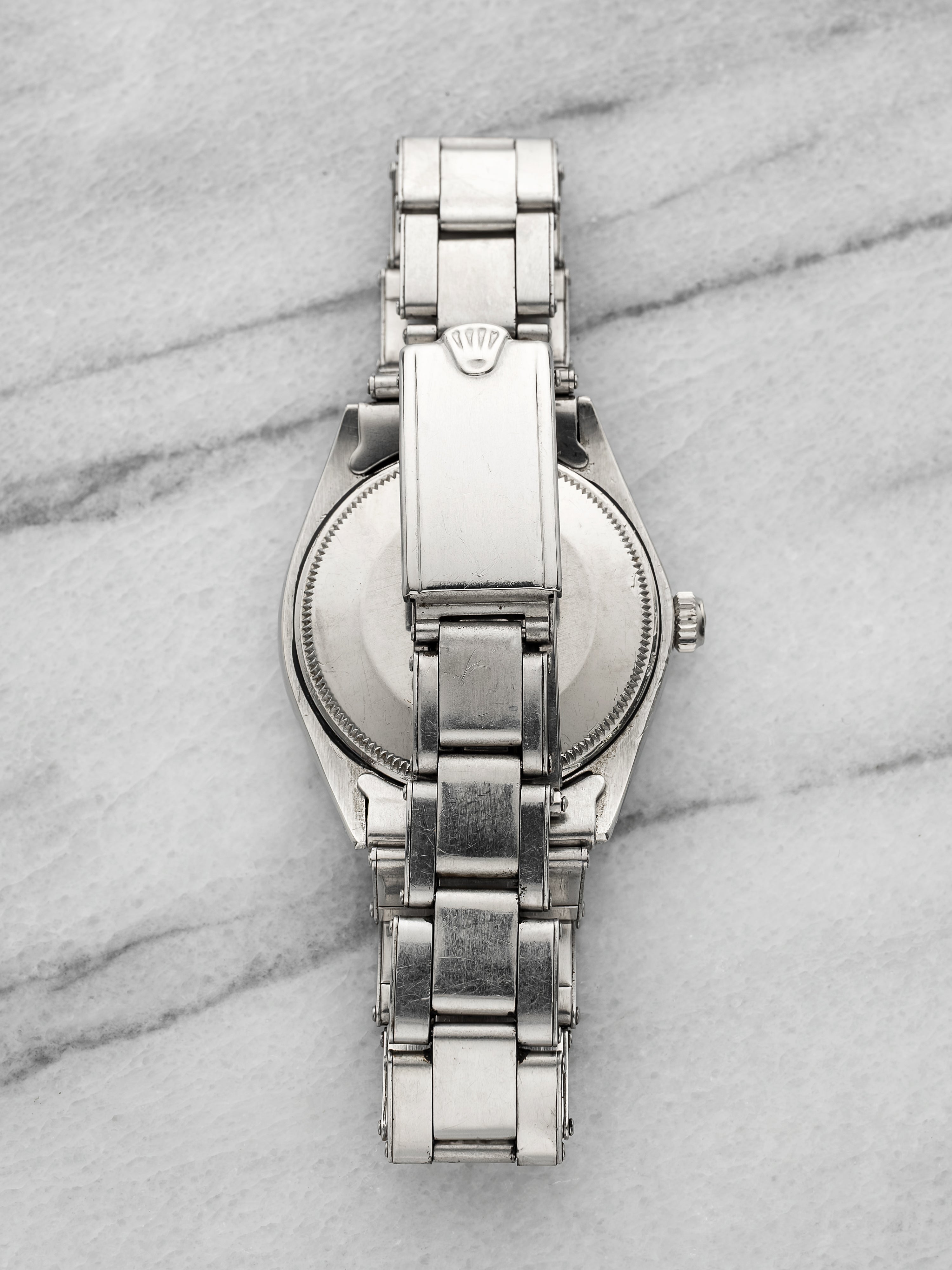 1971 Rolex Oyster Perpetual 1002 – Stainless Steel, Riveted Bracelet