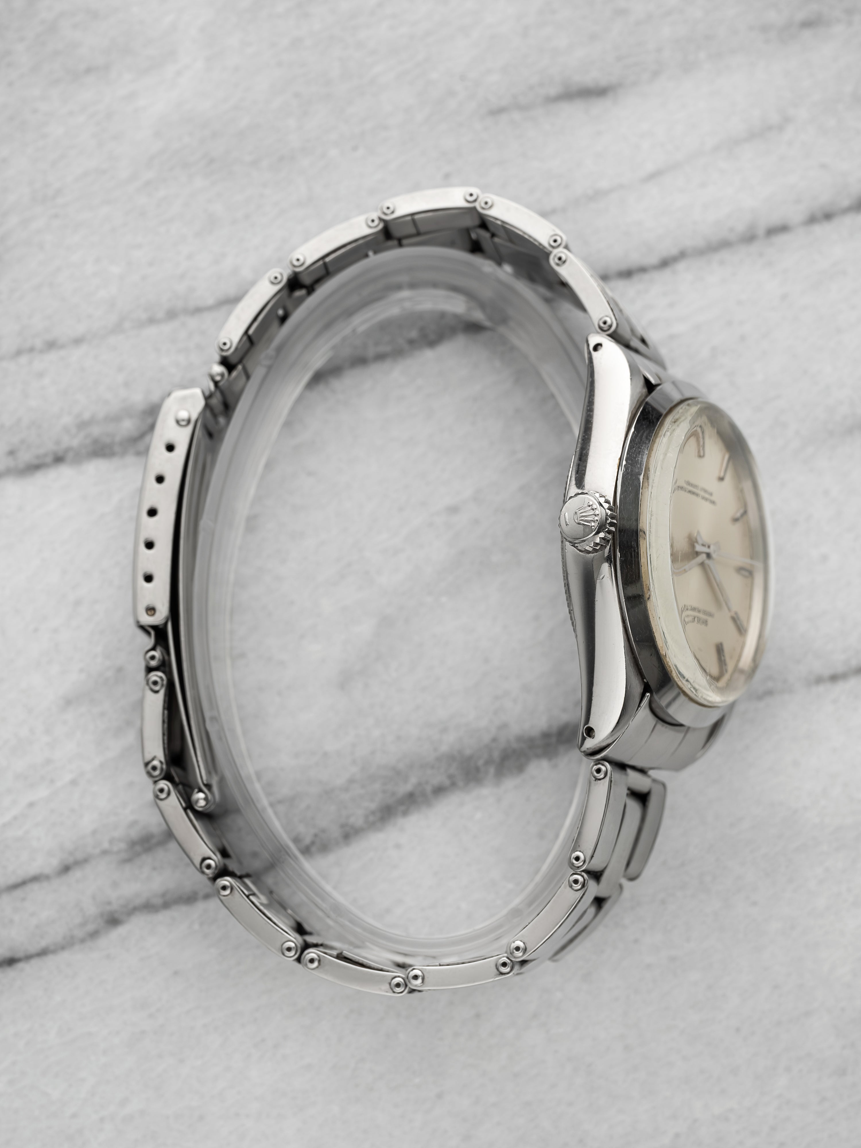 1971 Rolex Oyster Perpetual 1002 – Stainless Steel, Riveted Bracelet