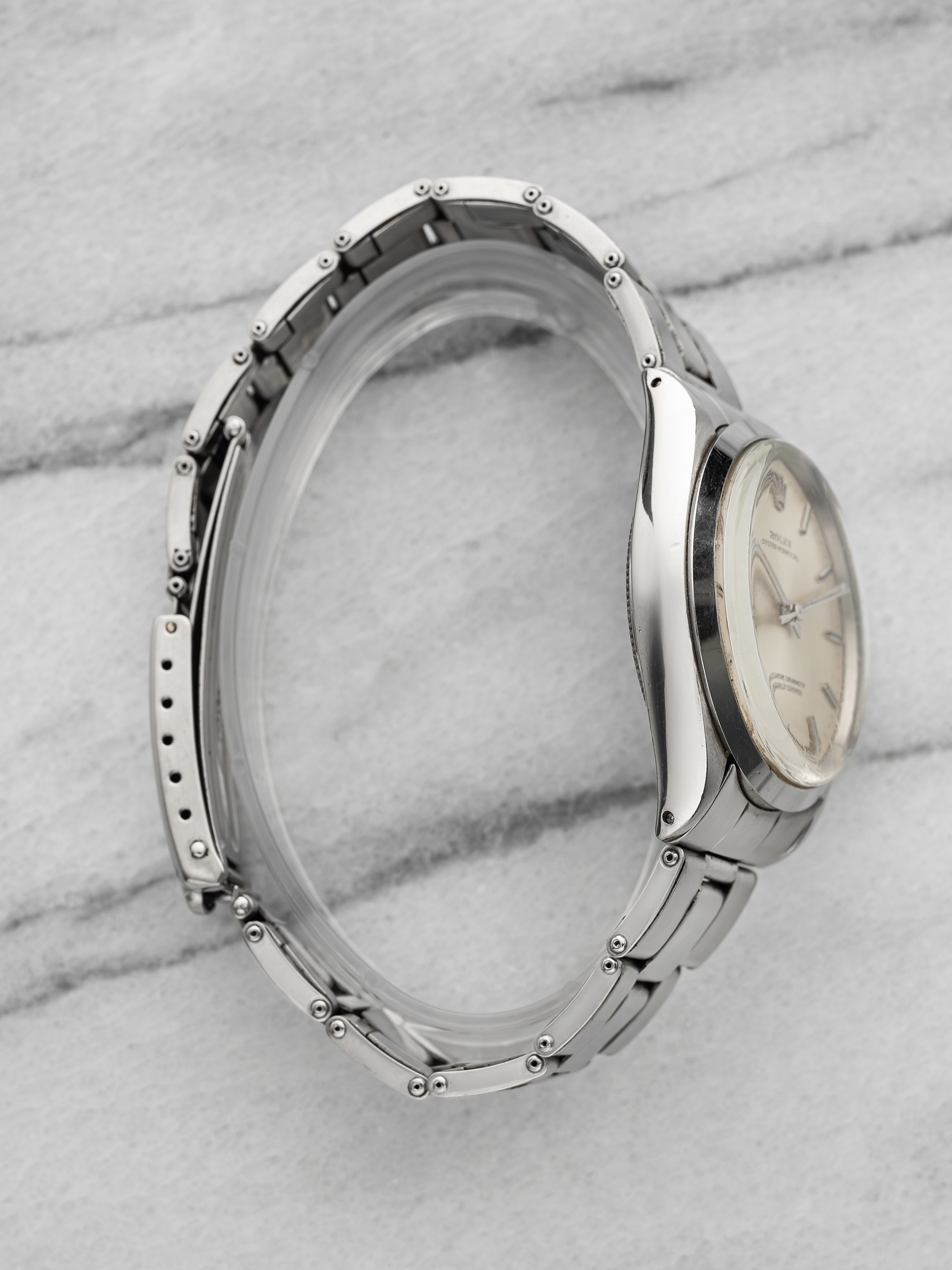 1971 Rolex Oyster Perpetual 1002 – Stainless Steel, Riveted Bracelet