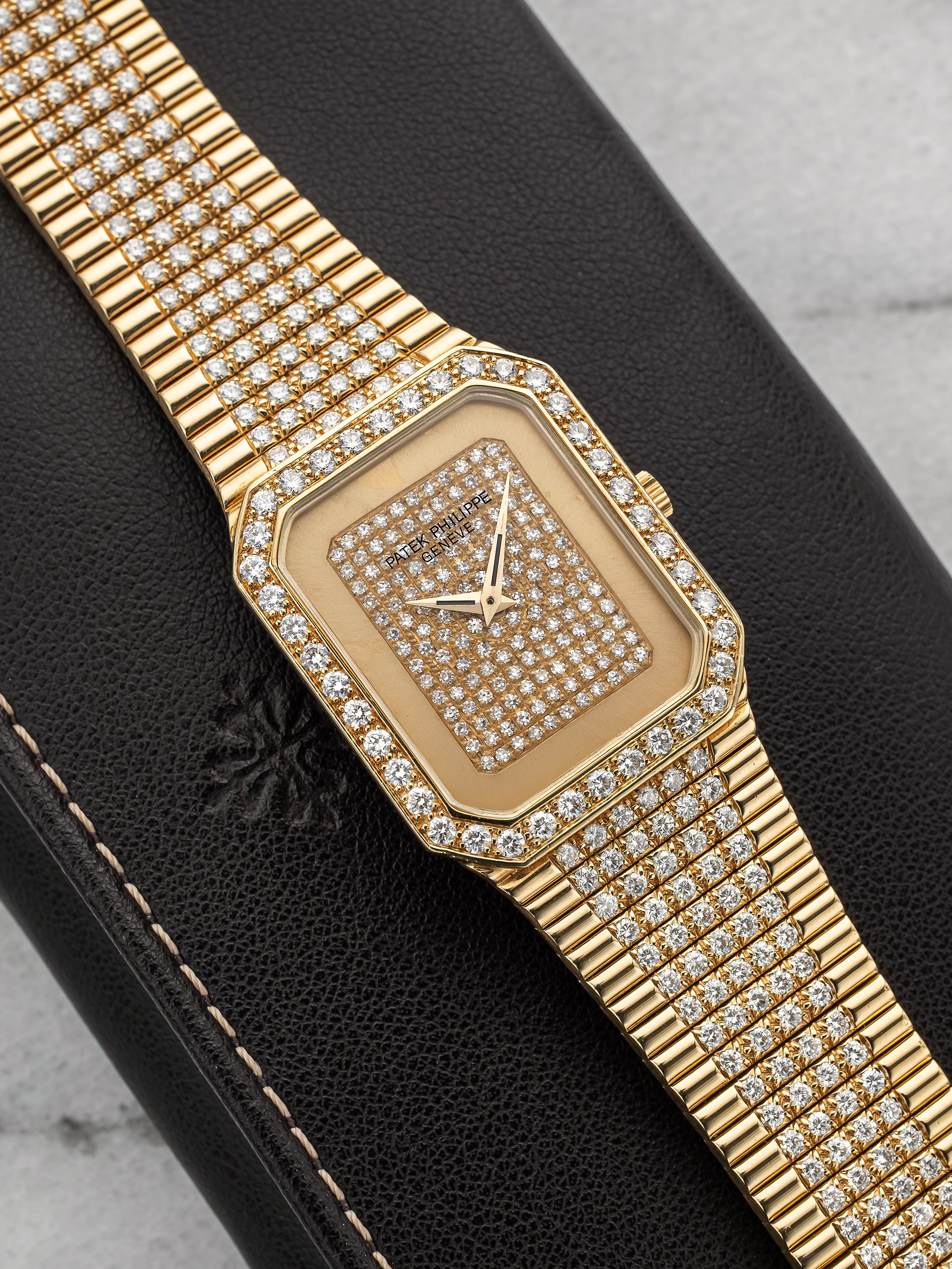 Patek Philippe 3814 - Diamond Pave DIal