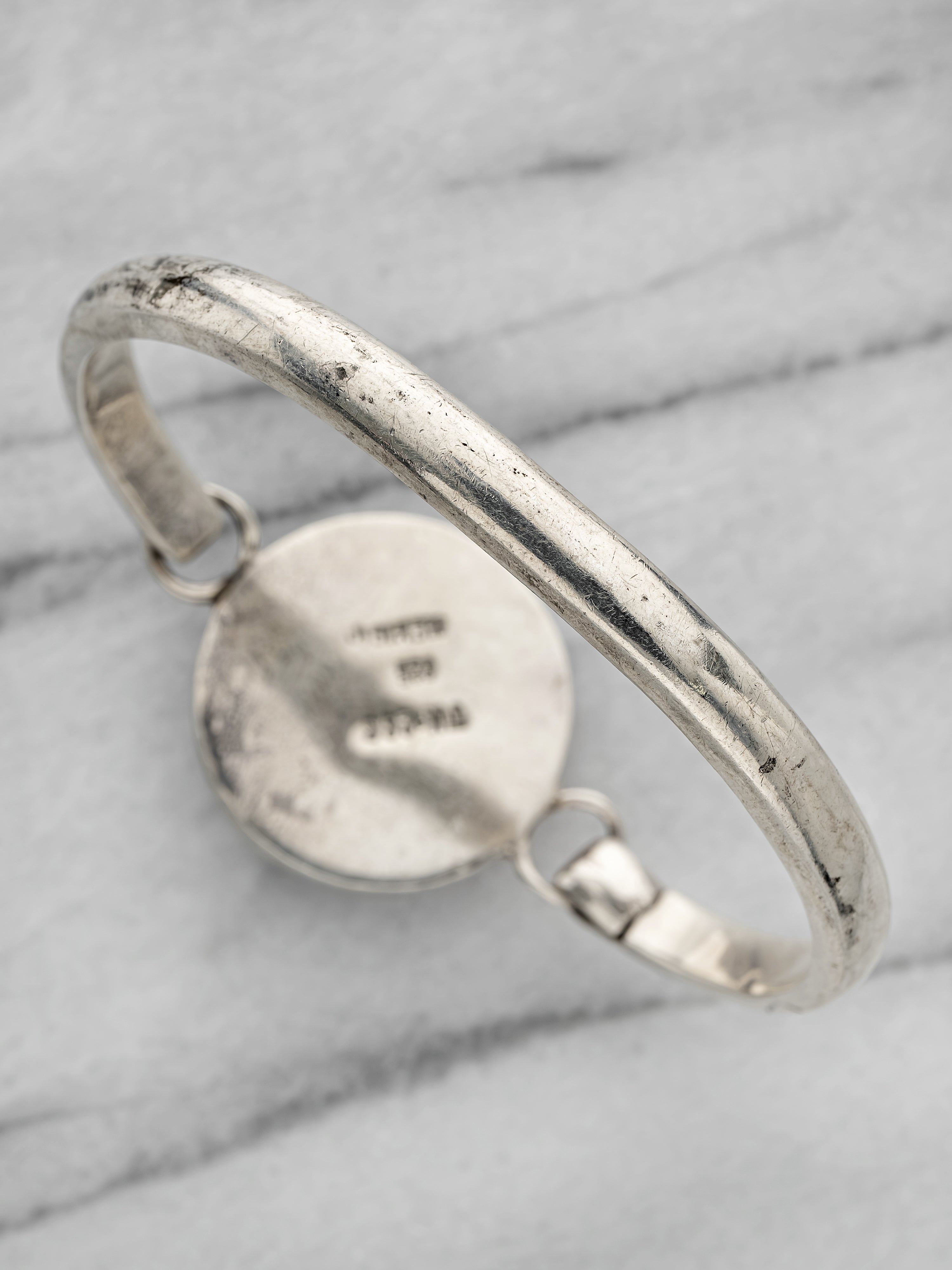 Inlay Gemstone Bracelet Pendant