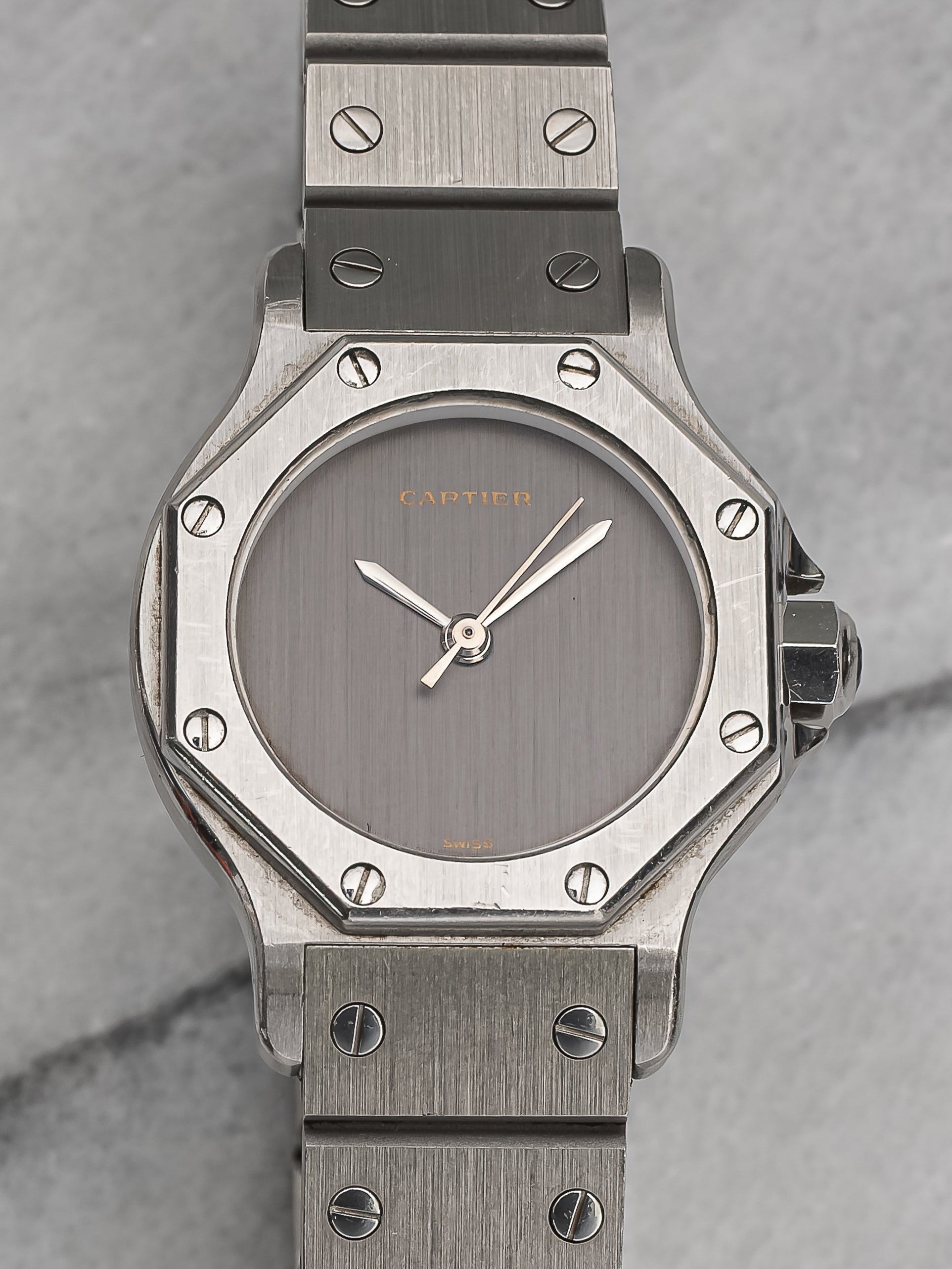 Cartier Octagon Ladies – Grey Ghost Dial