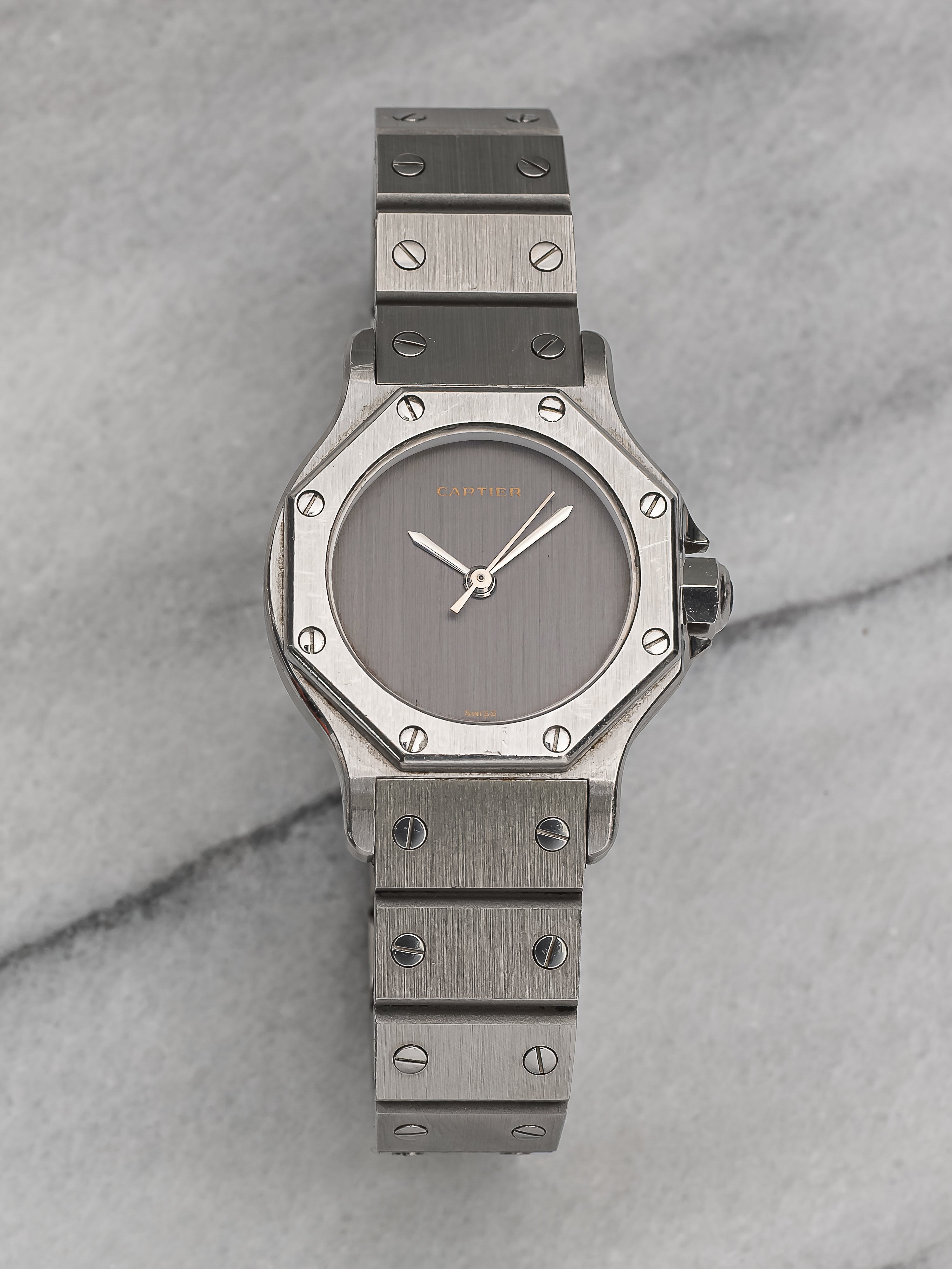Cartier Octagon Ladies – Grey Ghost Dial