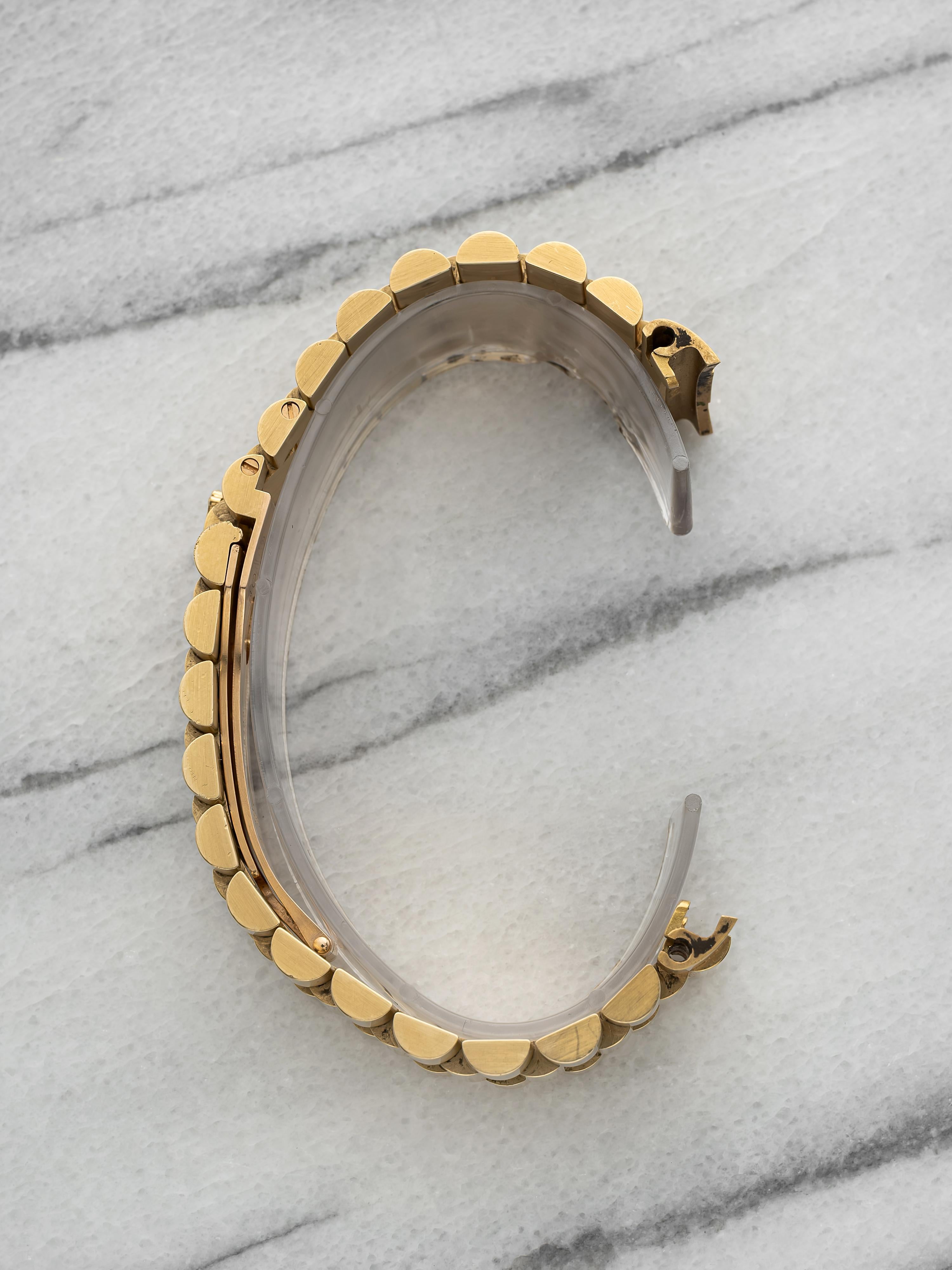 Rolex President 8385 18K Yellow Gold 20mm Bracelet 55B End Links