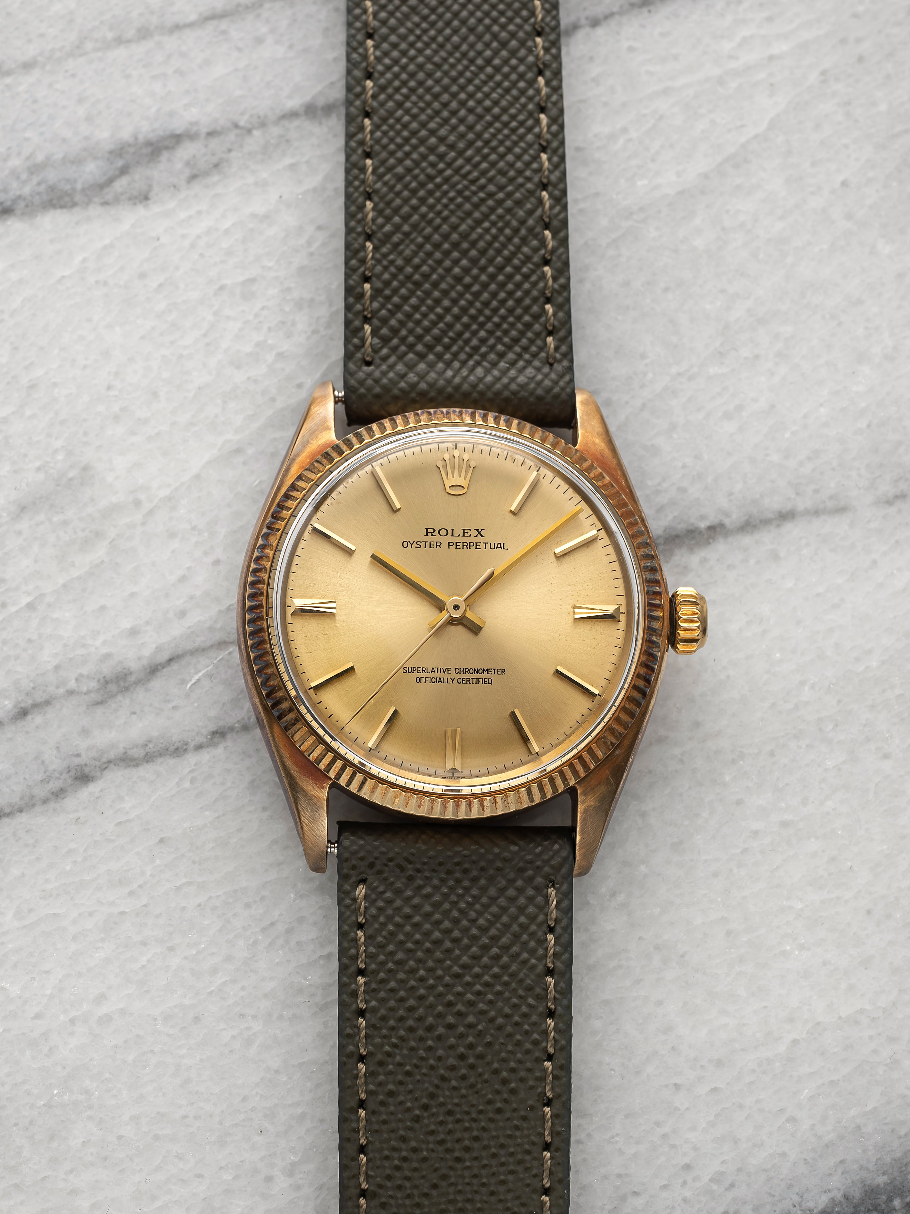 Rolex OP 1005 - Champagne Dial