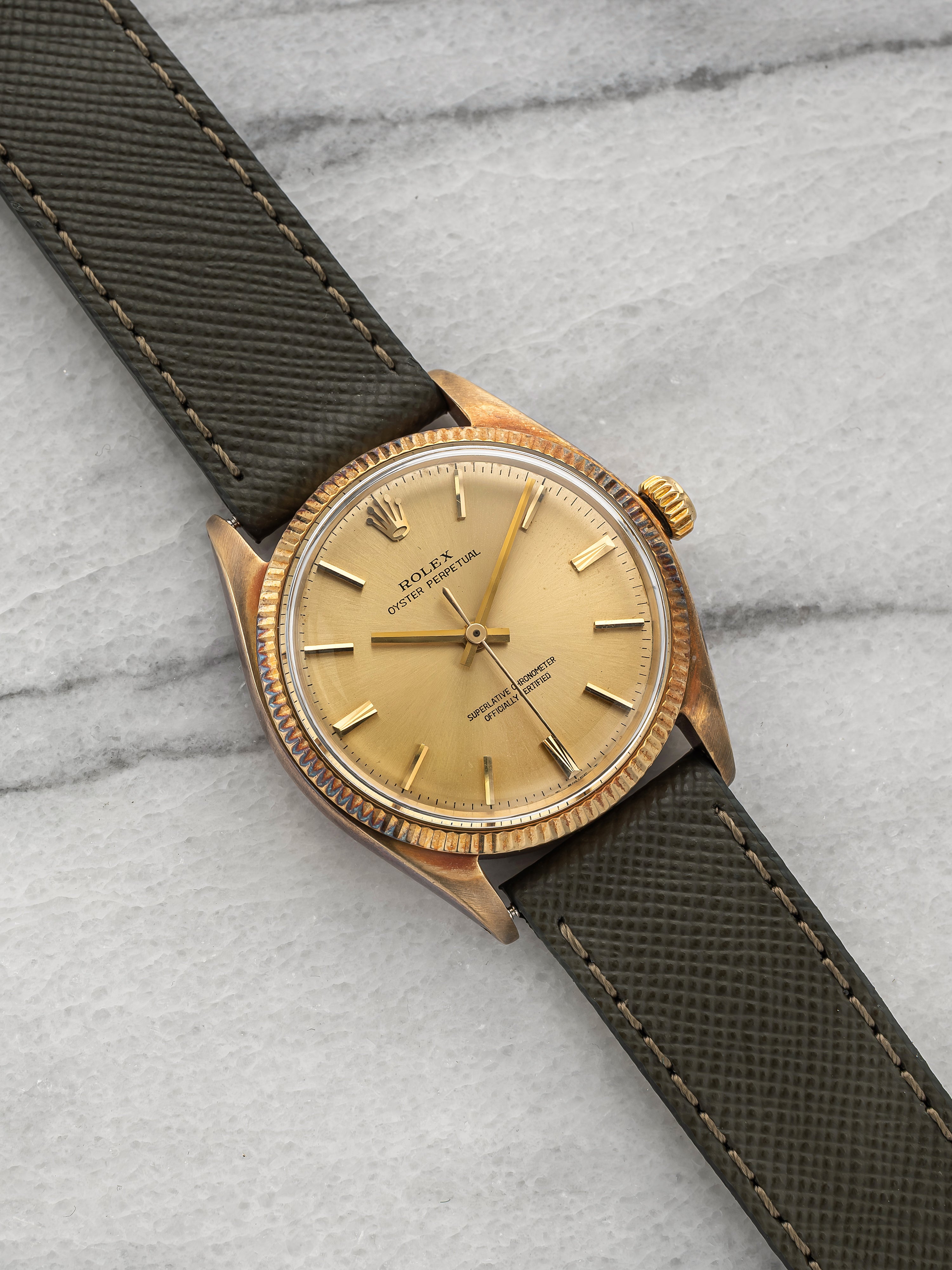 Rolex OP 1005 - Champagne Dial
