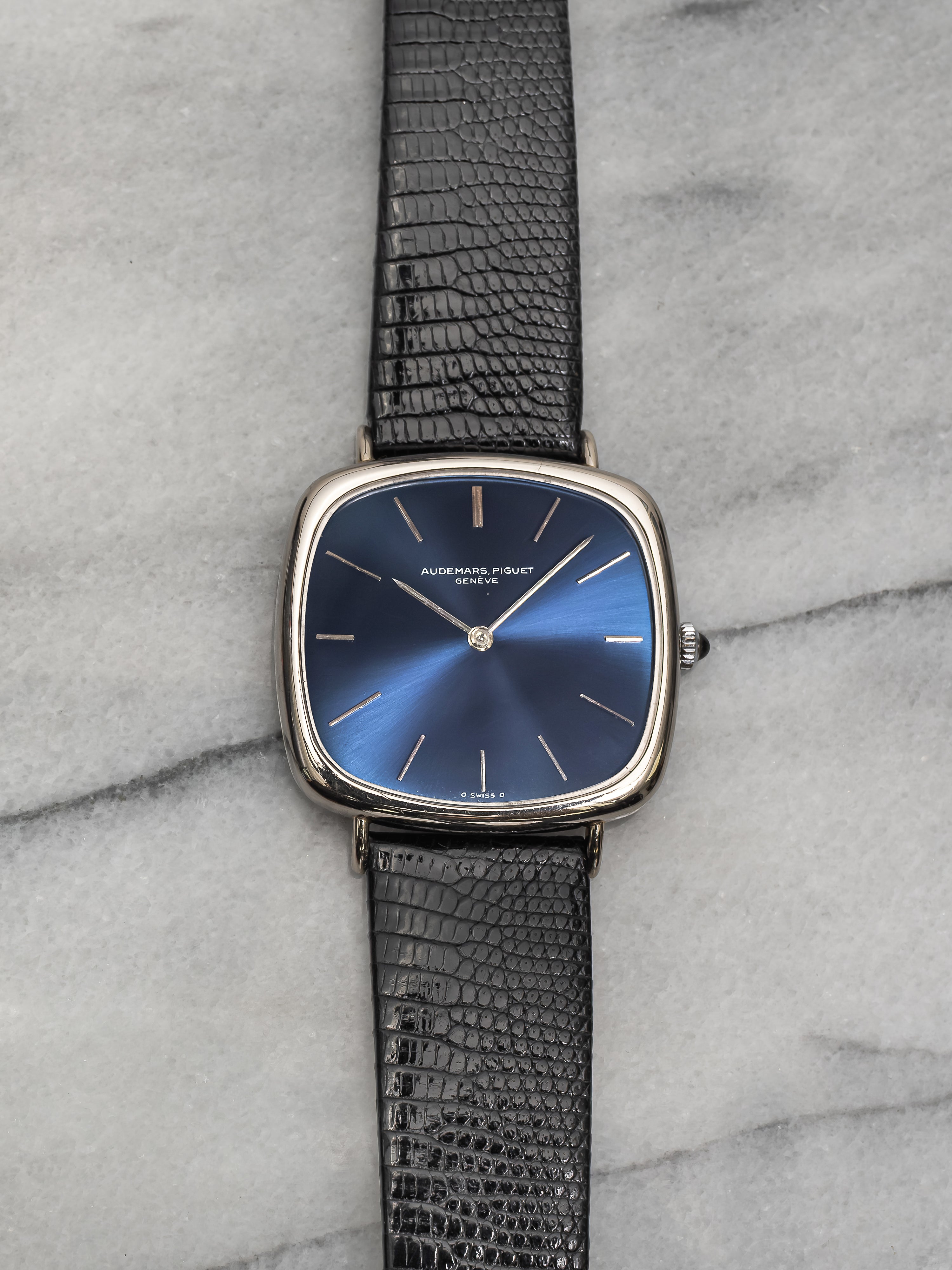 Audemars Piguet TV Case – Blue Dial